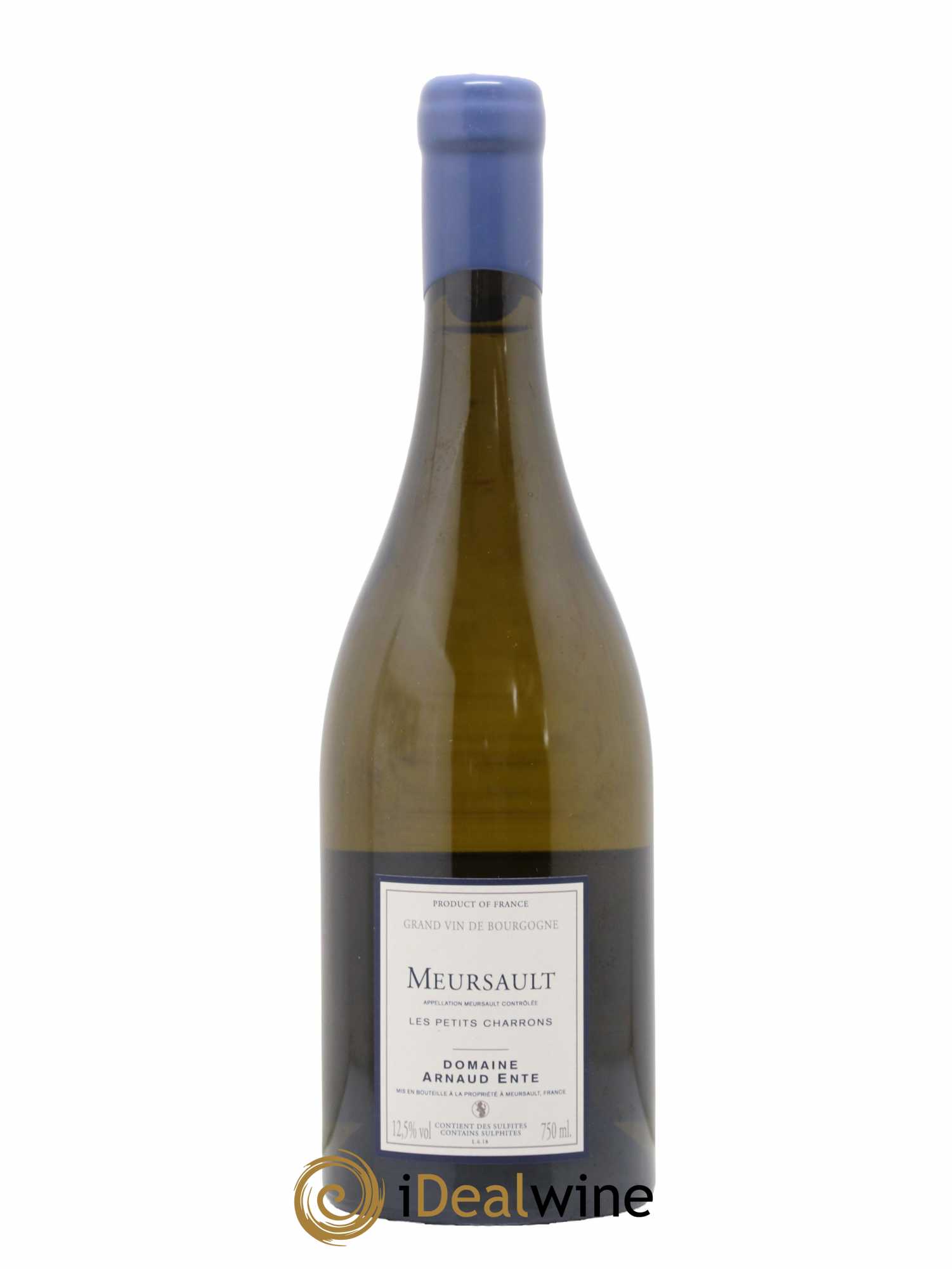 Meursault Les Petits Charrons Arnaud Ente 2018 - Lot de 1 bouteille - 1