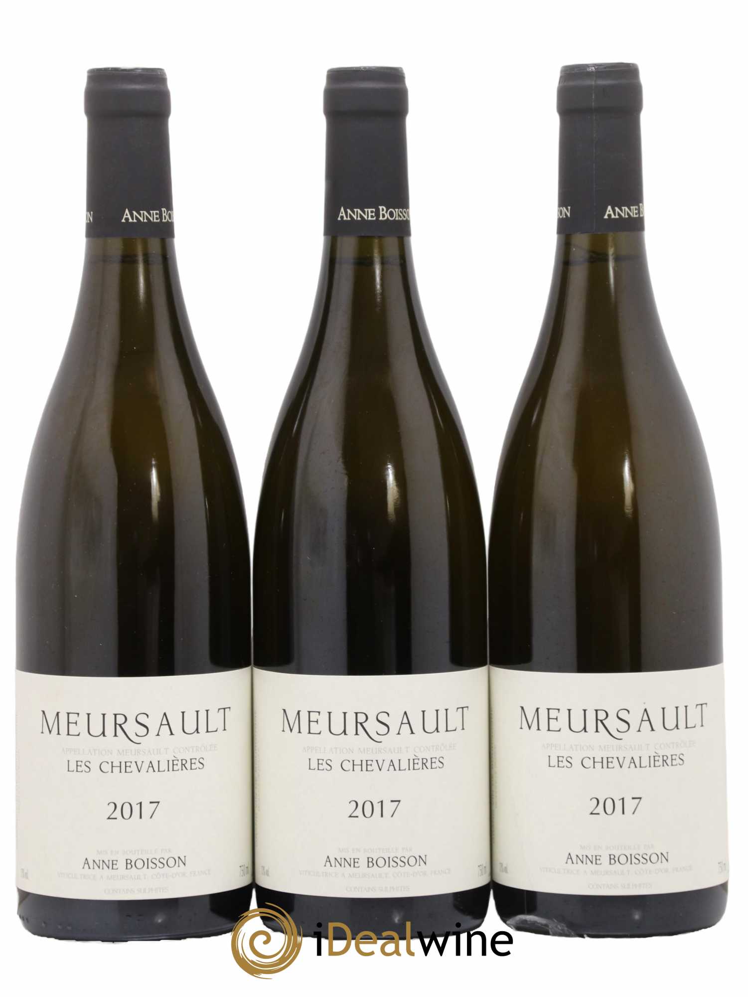 Meursault Les Chevalières Anne Boisson 2017 - Lot de 3 bouteilles - 0