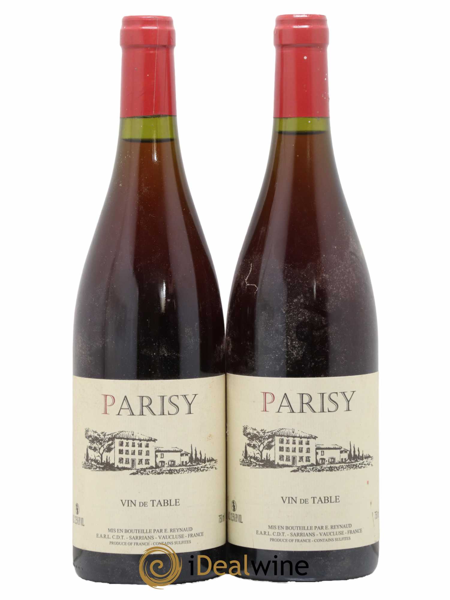 Vin de Table Parisy Emmanuel Reynaud - Lot de 2 bouteilles - 0