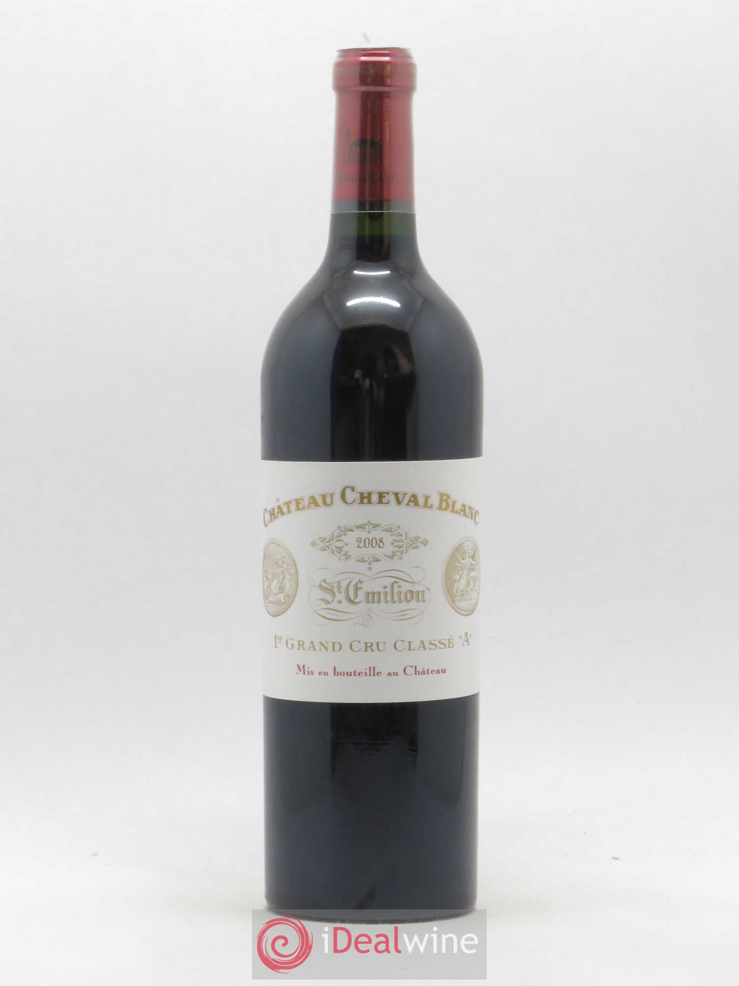 Château Cheval Blanc 1er Grand Cru Classé A 2008 - Lot de 1 bouteille - 0