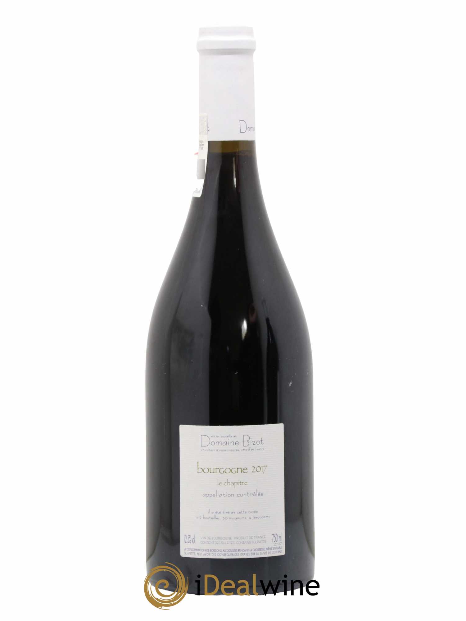 Bourgogne Le Chapitre Bizot (Domaine) 2017 - Lot de 1 bouteille - 1