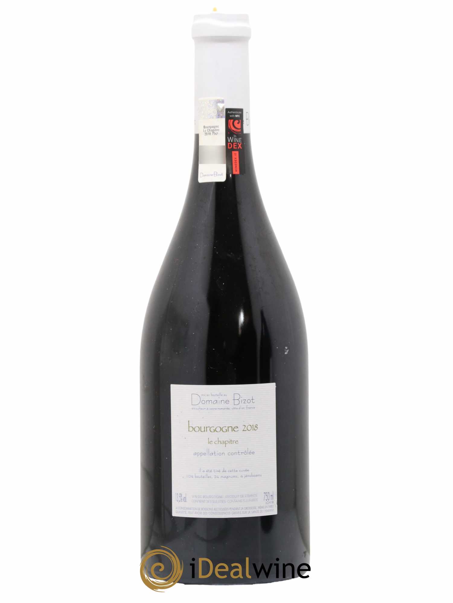 Bourgogne Le Chapitre Bizot (Domaine) 2018 - Lot de 1 bouteille - 1