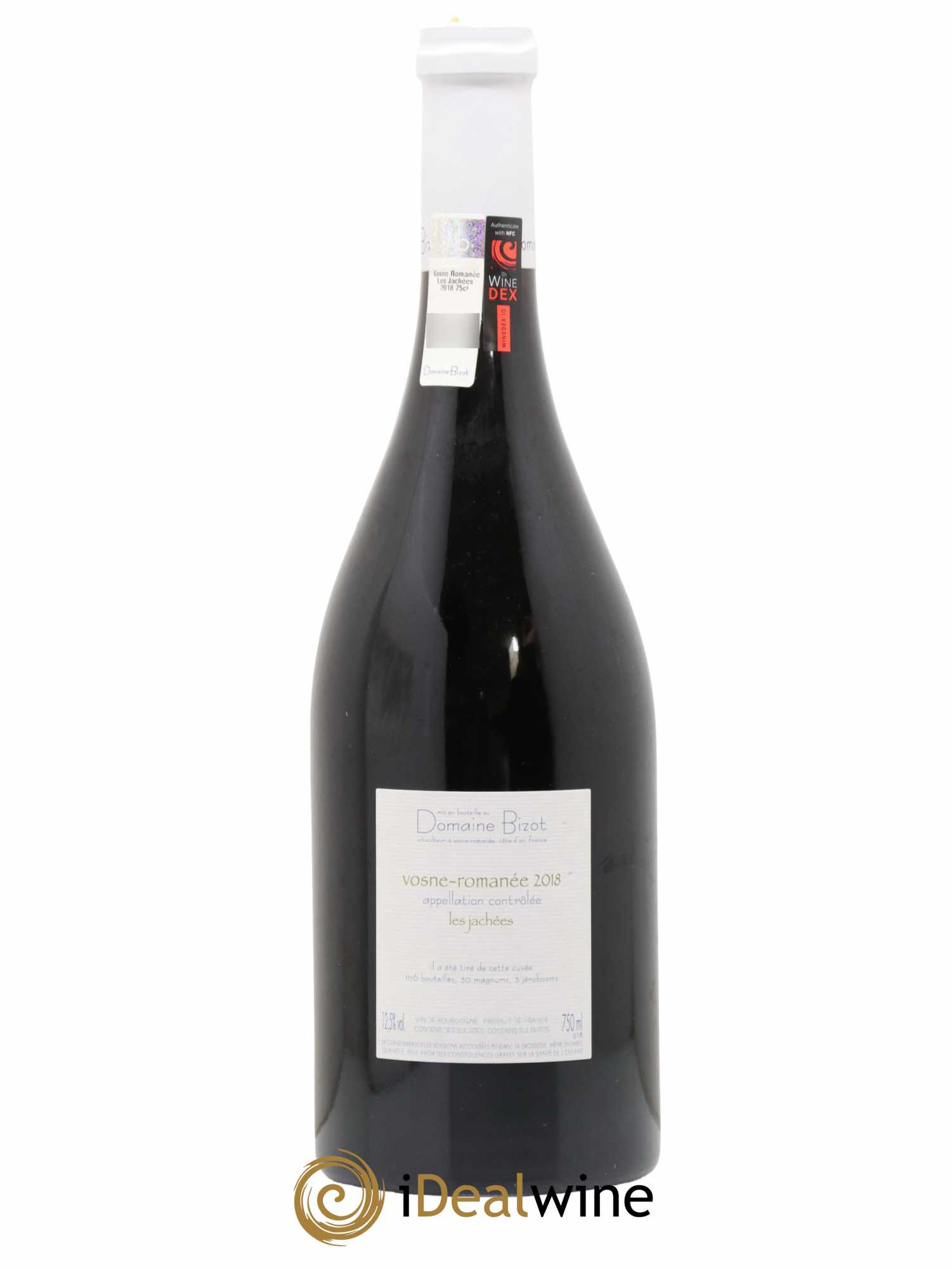 Vosne-Romanée Les Jachées Bizot (Domaine) 2018 - Lot de 1 bouteille - 1