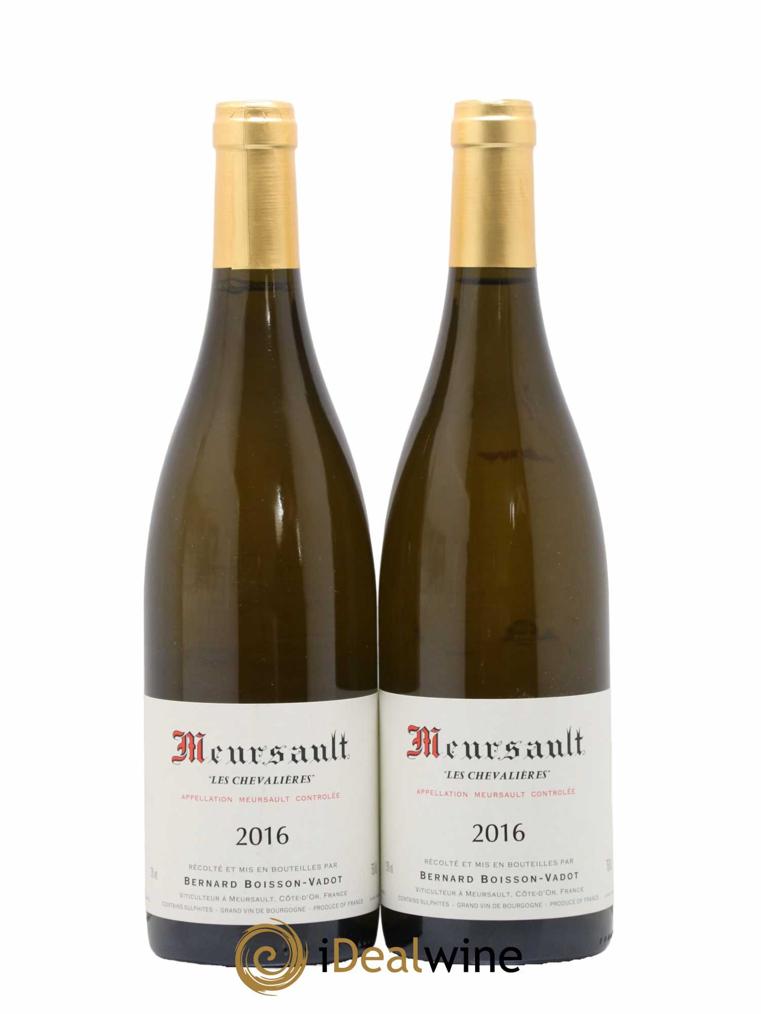 Meursault Les Chevalières Boisson-Vadot (Domaine) 2016 - Lot de 2 bouteilles - 0