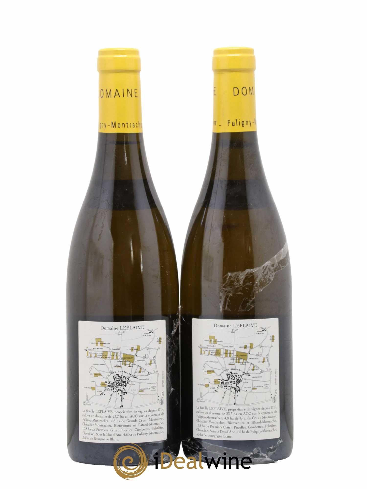 Puligny-Montrachet 1er Cru Les Folatières Leflaive (Domaine) 2009 - Lot de 2 bouteilles - 1
