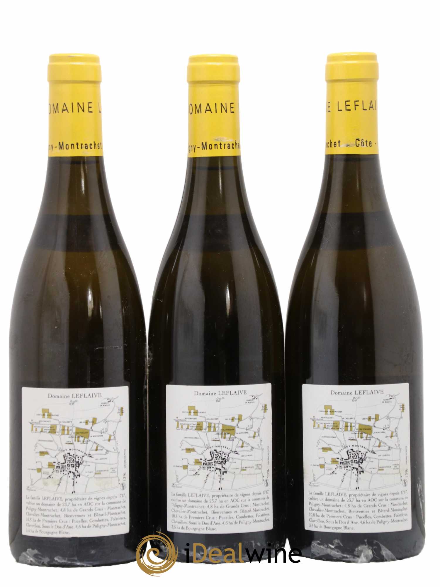 Puligny-Montrachet 1er Cru Clavoillon Leflaive (Domaine) 2010 - Lot de 3 bouteilles - 1