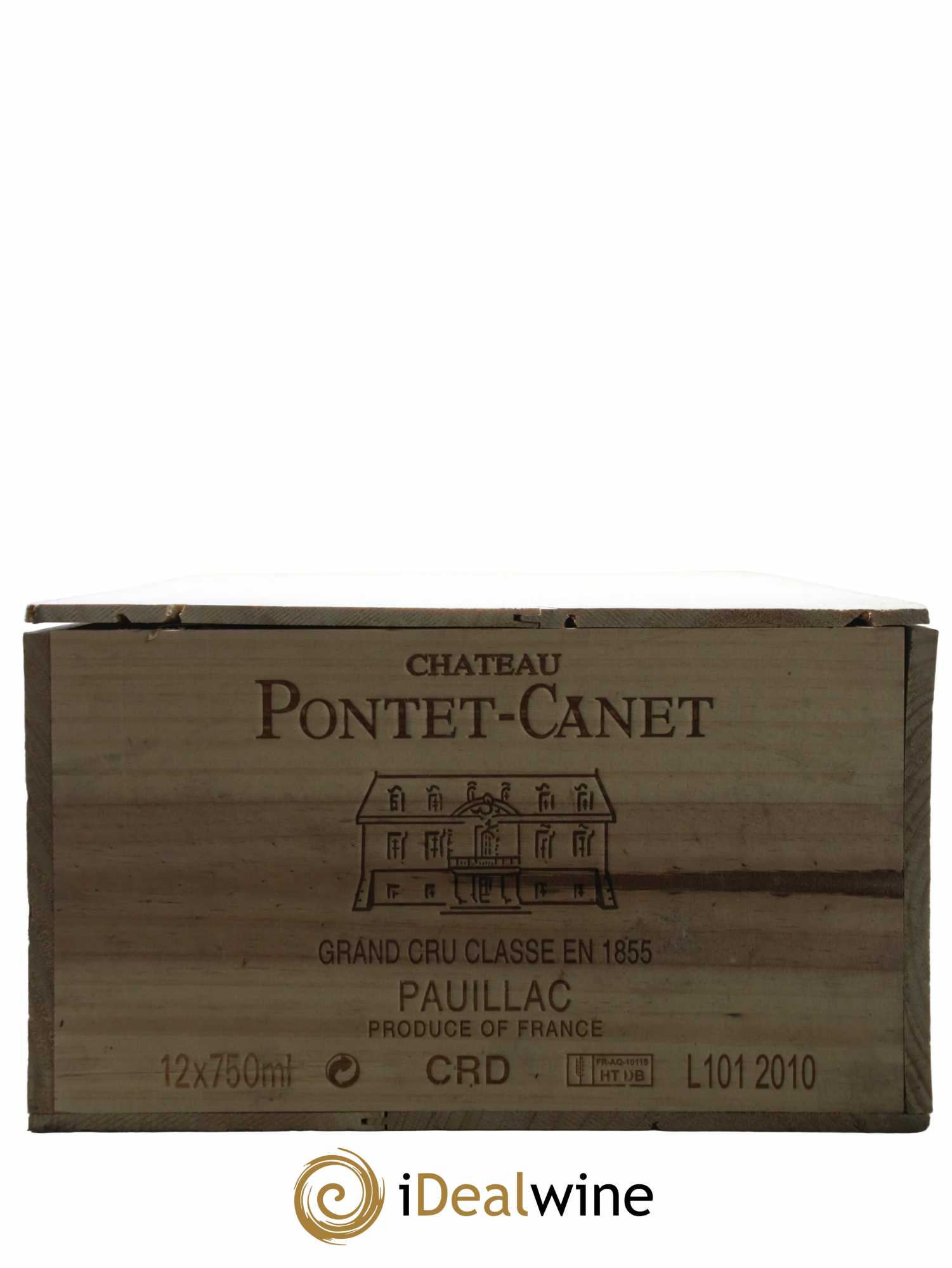 Château Pontet Canet 5ème Grand Cru Classé 2010 - Lot de 12 bouteilles - 9