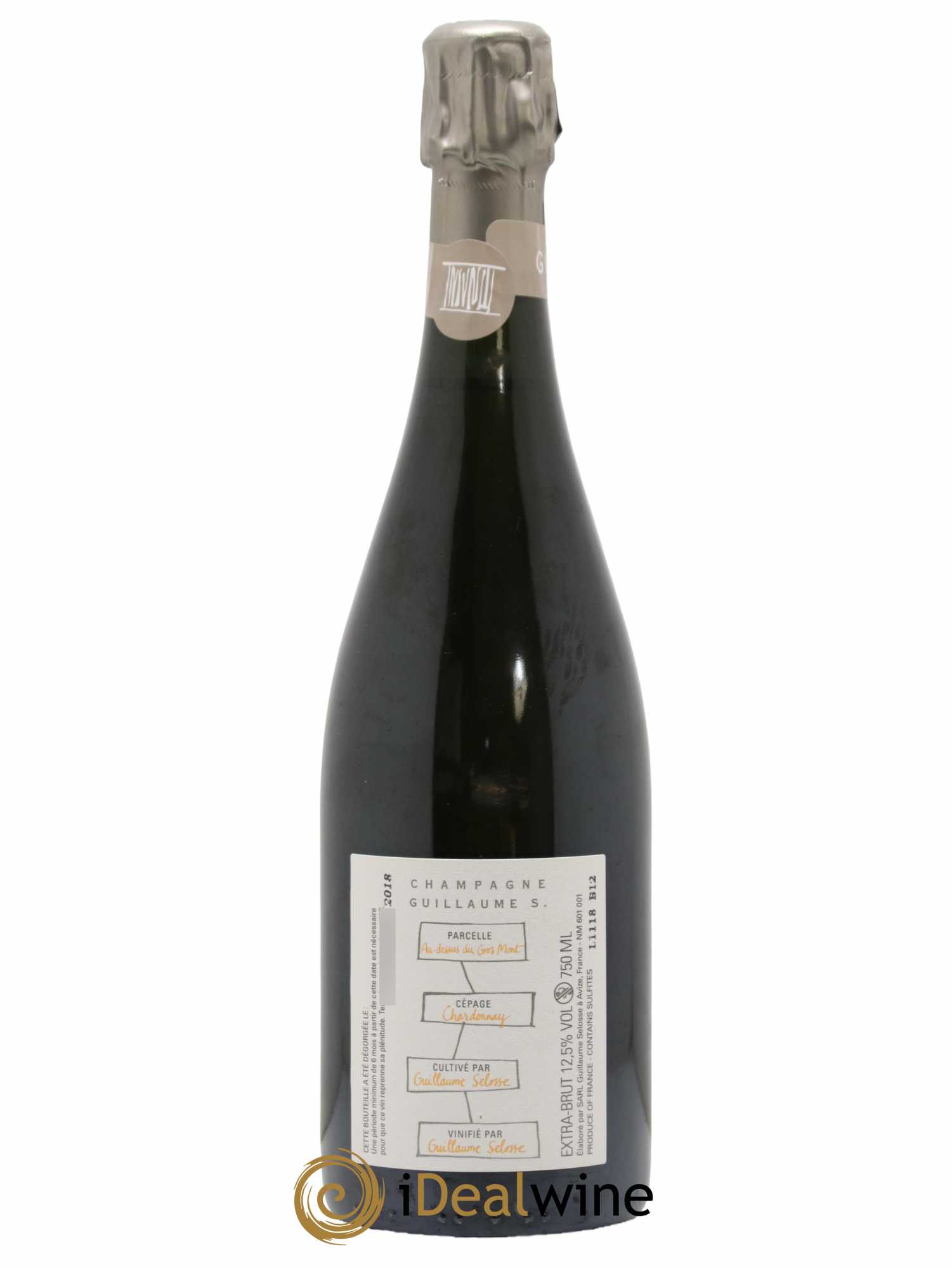 Au Dessus du Gros Mont Guillaume Selosse - Lot de 1 bouteille - 1