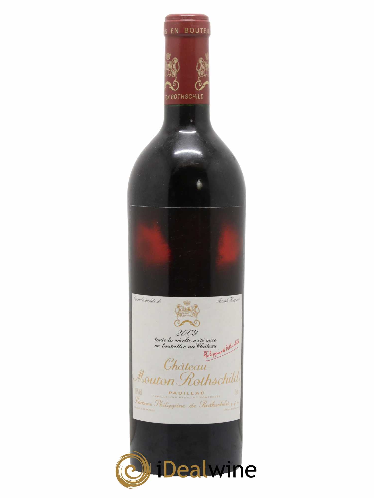 Château Mouton Rothschild 1er Grand Cru Classé 2009 - Lot de 1 bouteille - 0
