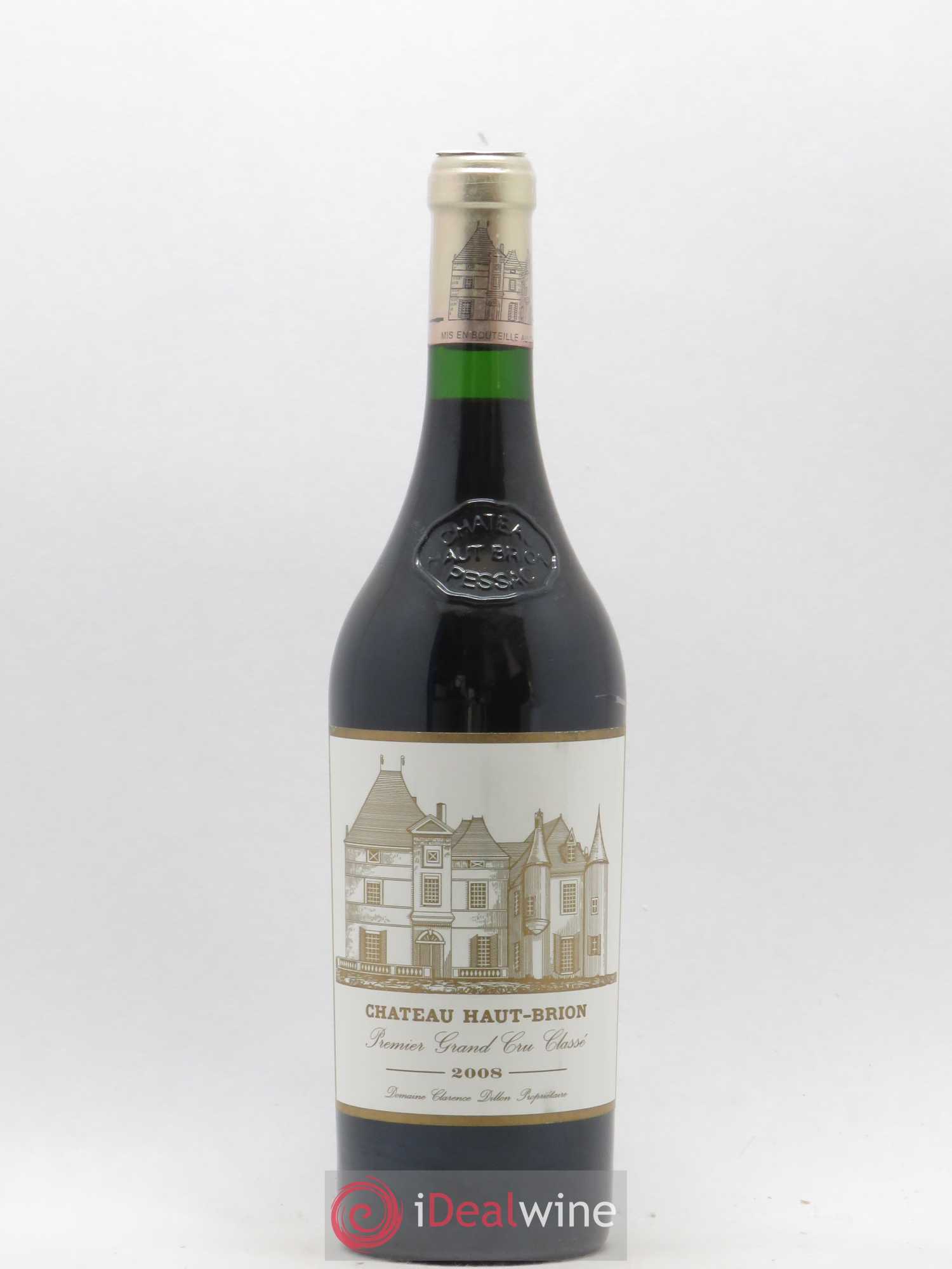 Château Haut Brion 1er Grand Cru Classé 2008 - Lot de 1 bouteille - 0