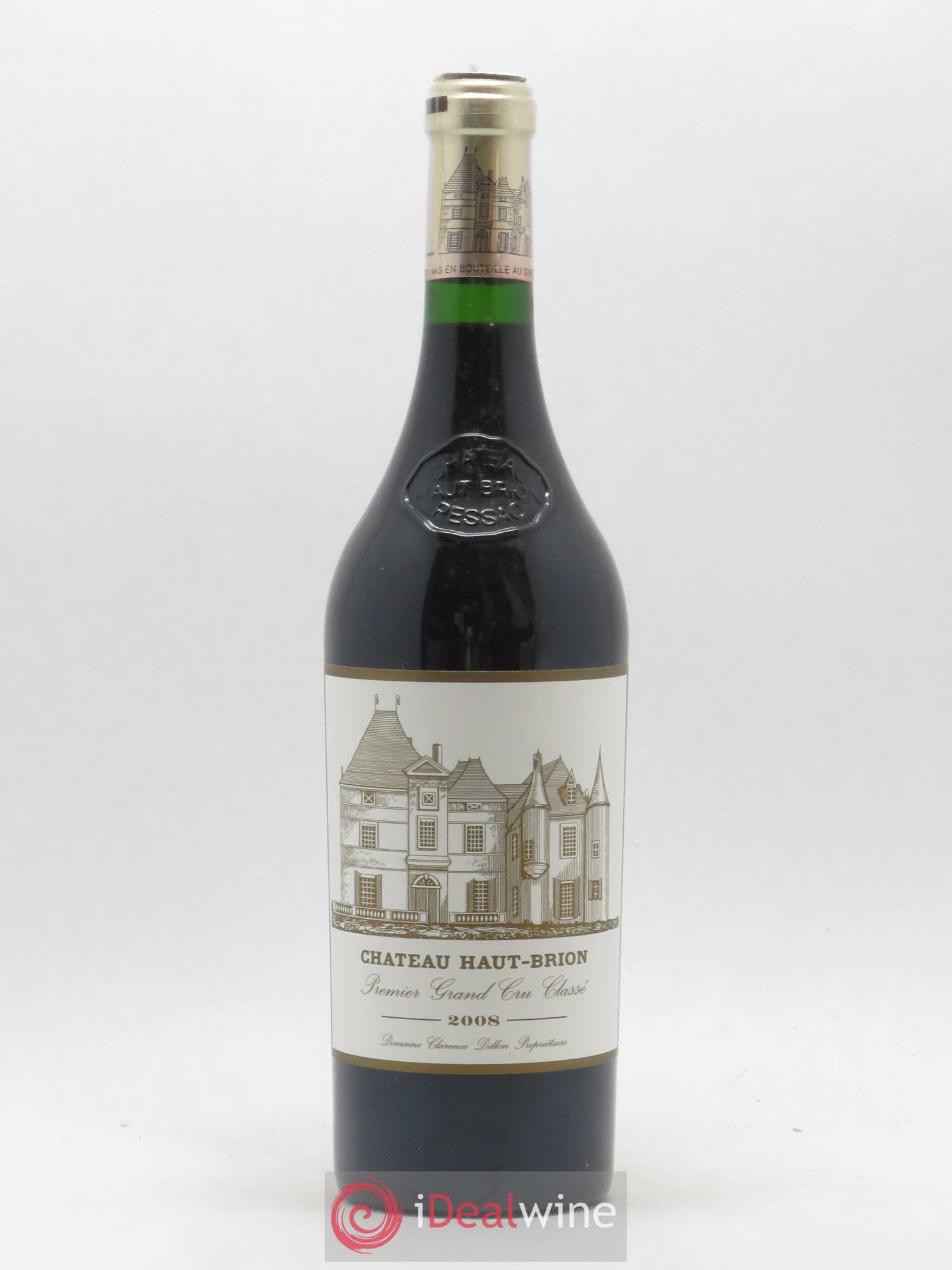 Château Haut Brion 1er Grand Cru Classé 2008 - Lot de 1 bouteille - 0