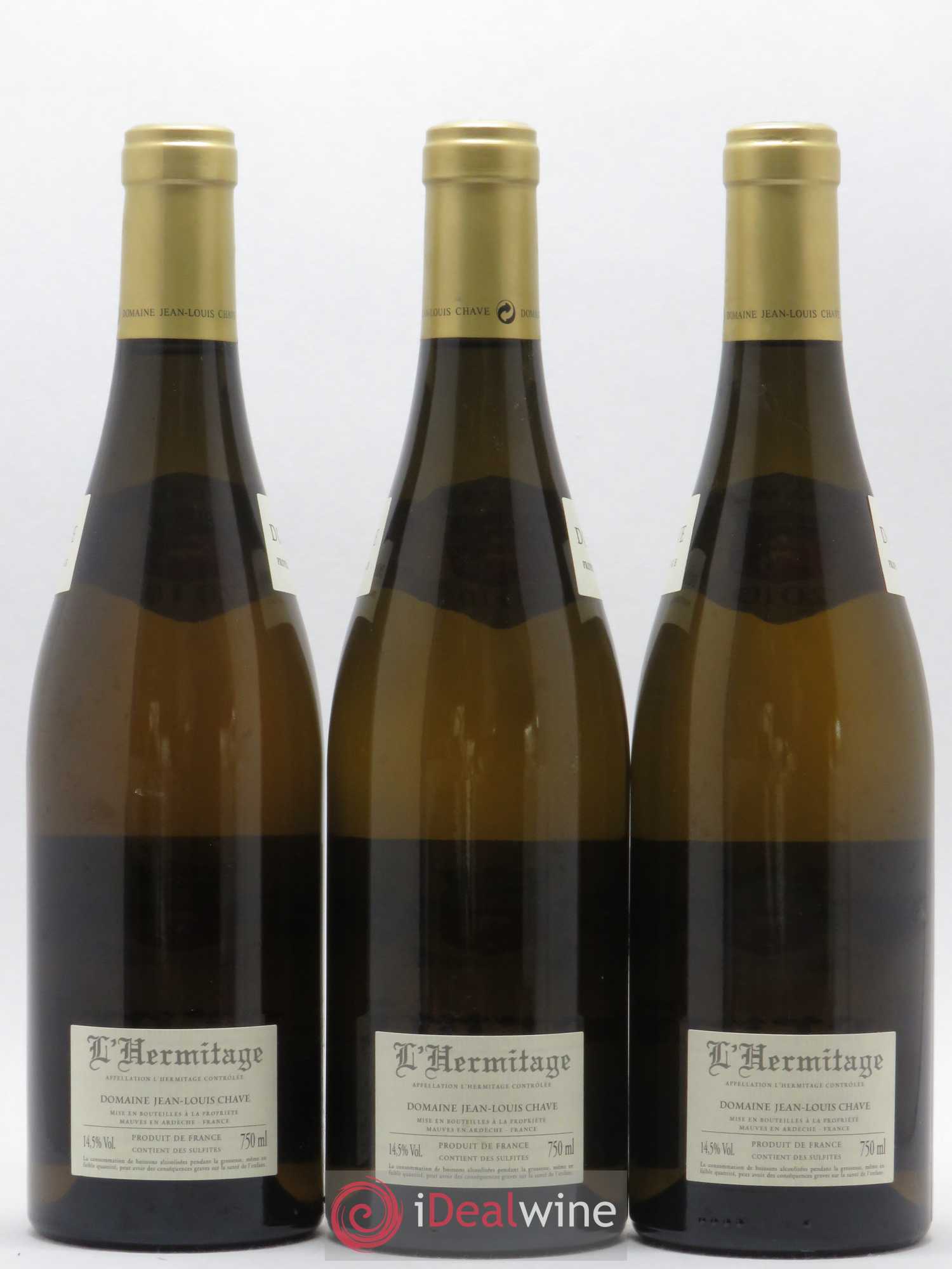Hermitage Jean-Louis Chave 2010 - Lot de 3 bouteilles - 1