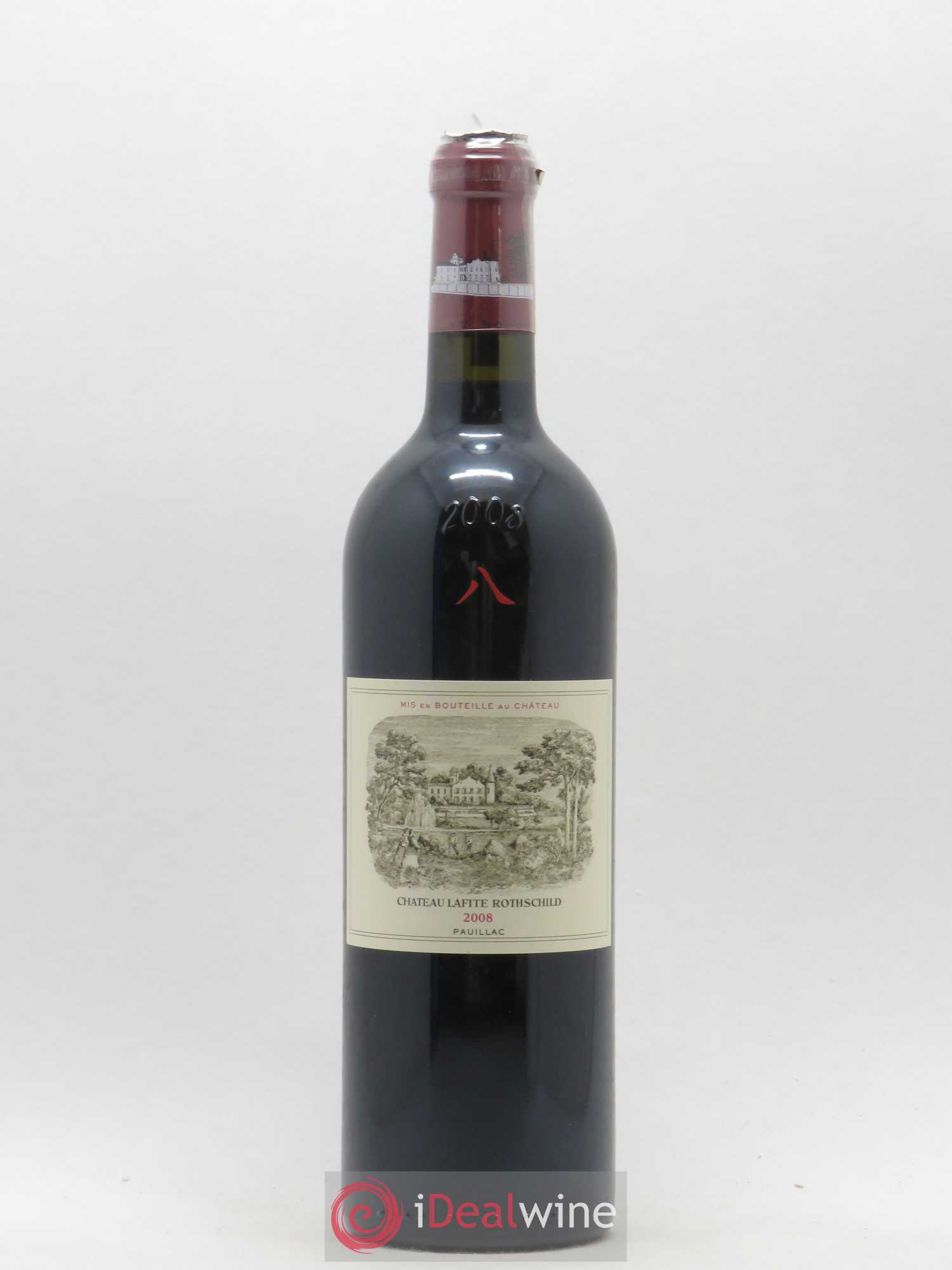 Château Lafite Rothschild 1er Grand Cru Classé 2008 - Lot de 1 bouteille - 0
