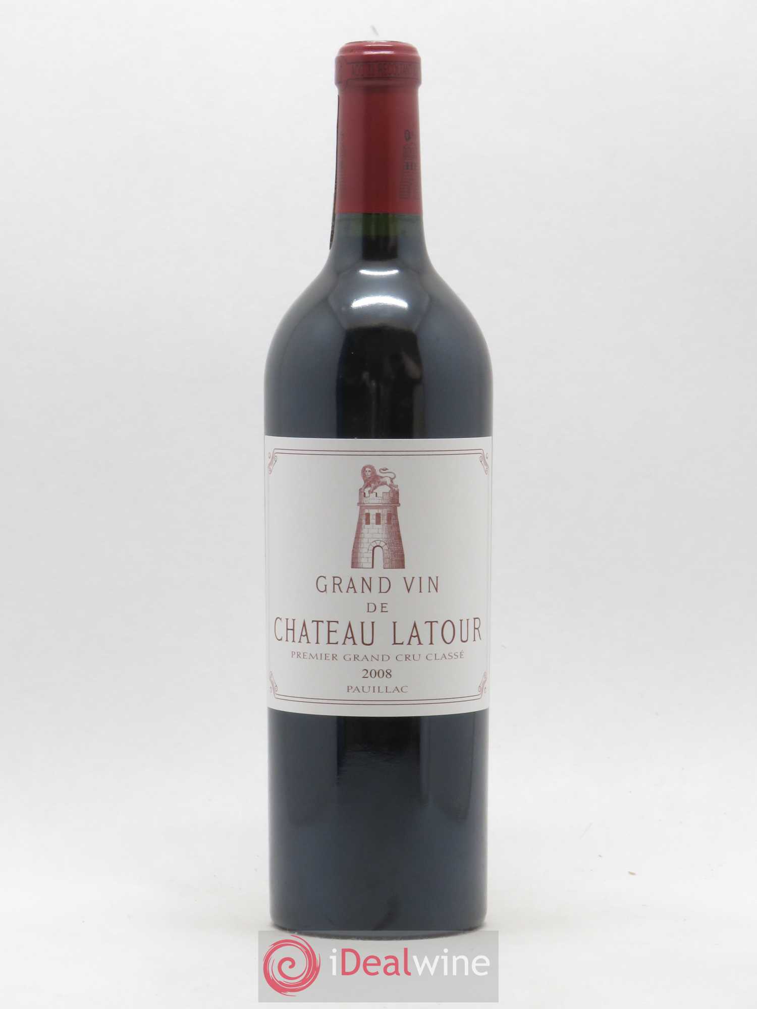 Château Latour 1er Grand Cru Classé 2008 - Lot de 1 bouteille - 0