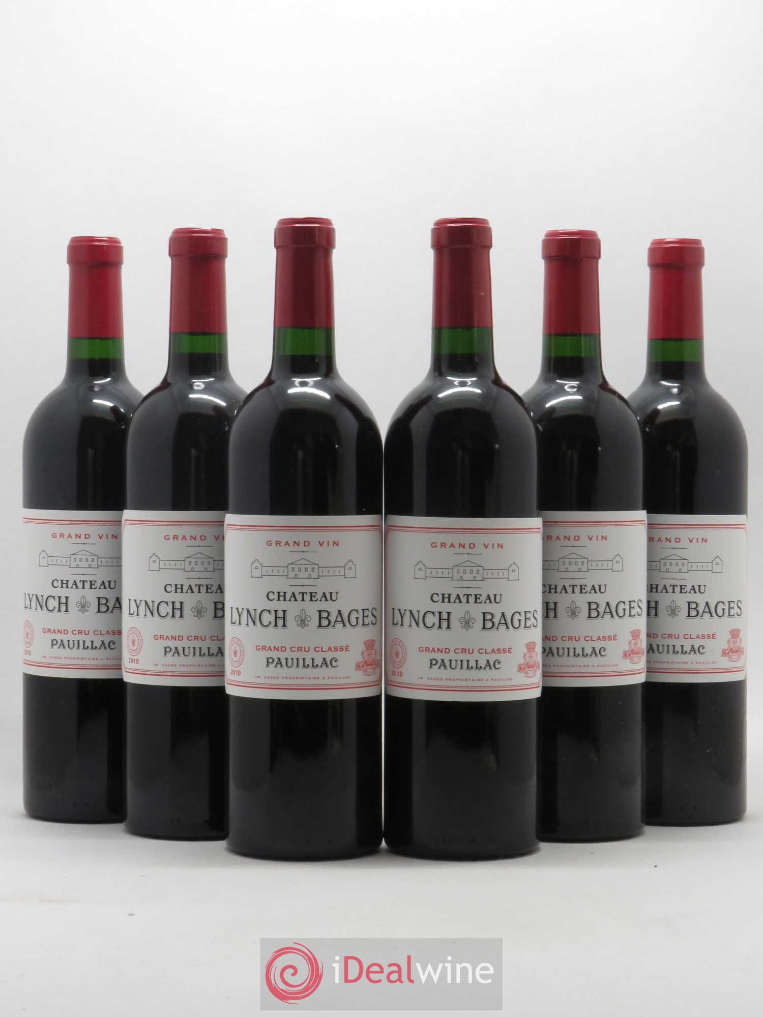 Château Lynch Bages 5ème Grand Cru Classé 2010 - Lot de 6 bouteilles - 0