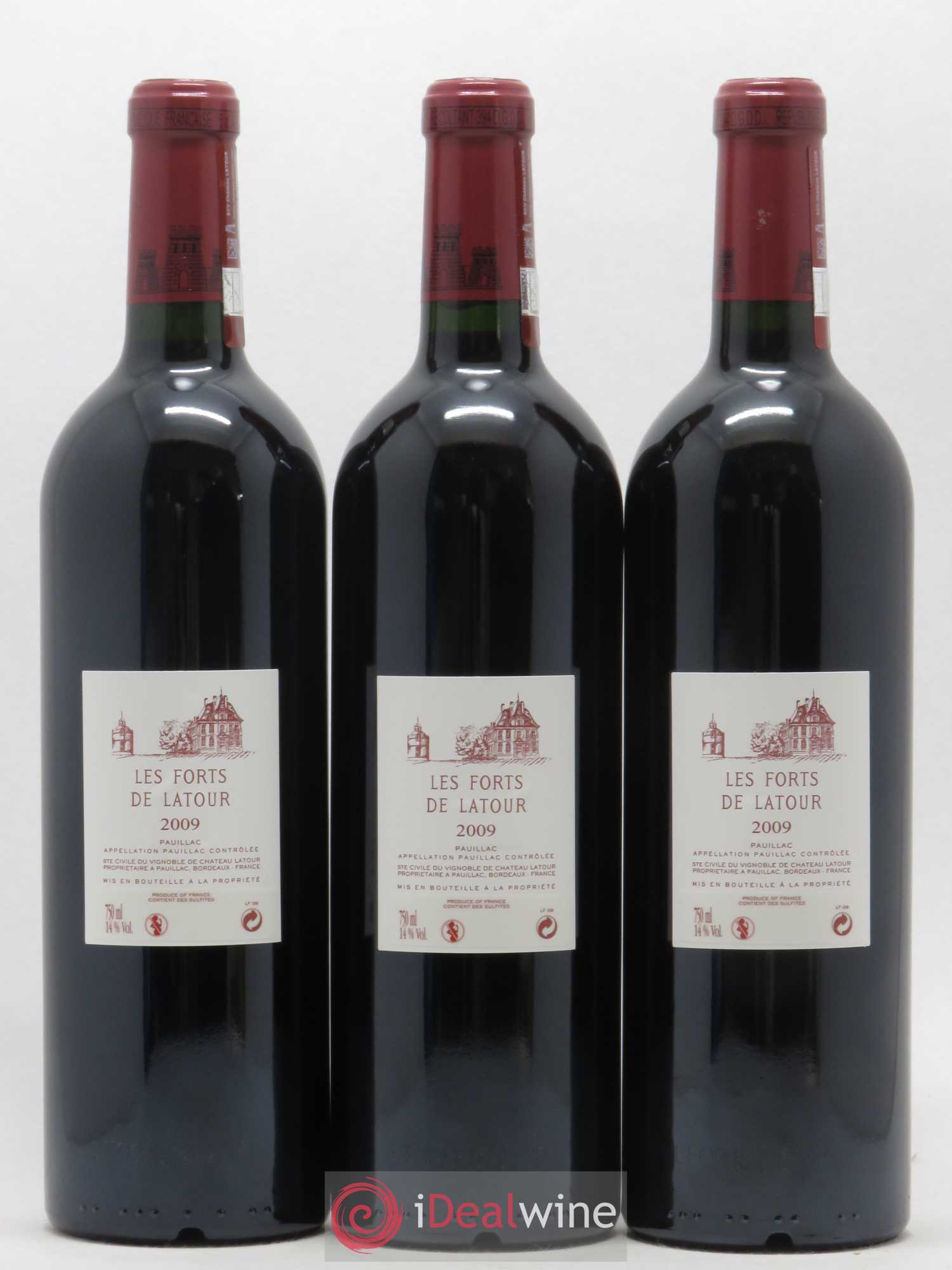 Les Forts de Latour Second Vin 2009 - Lot de 6 bouteilles - 2
