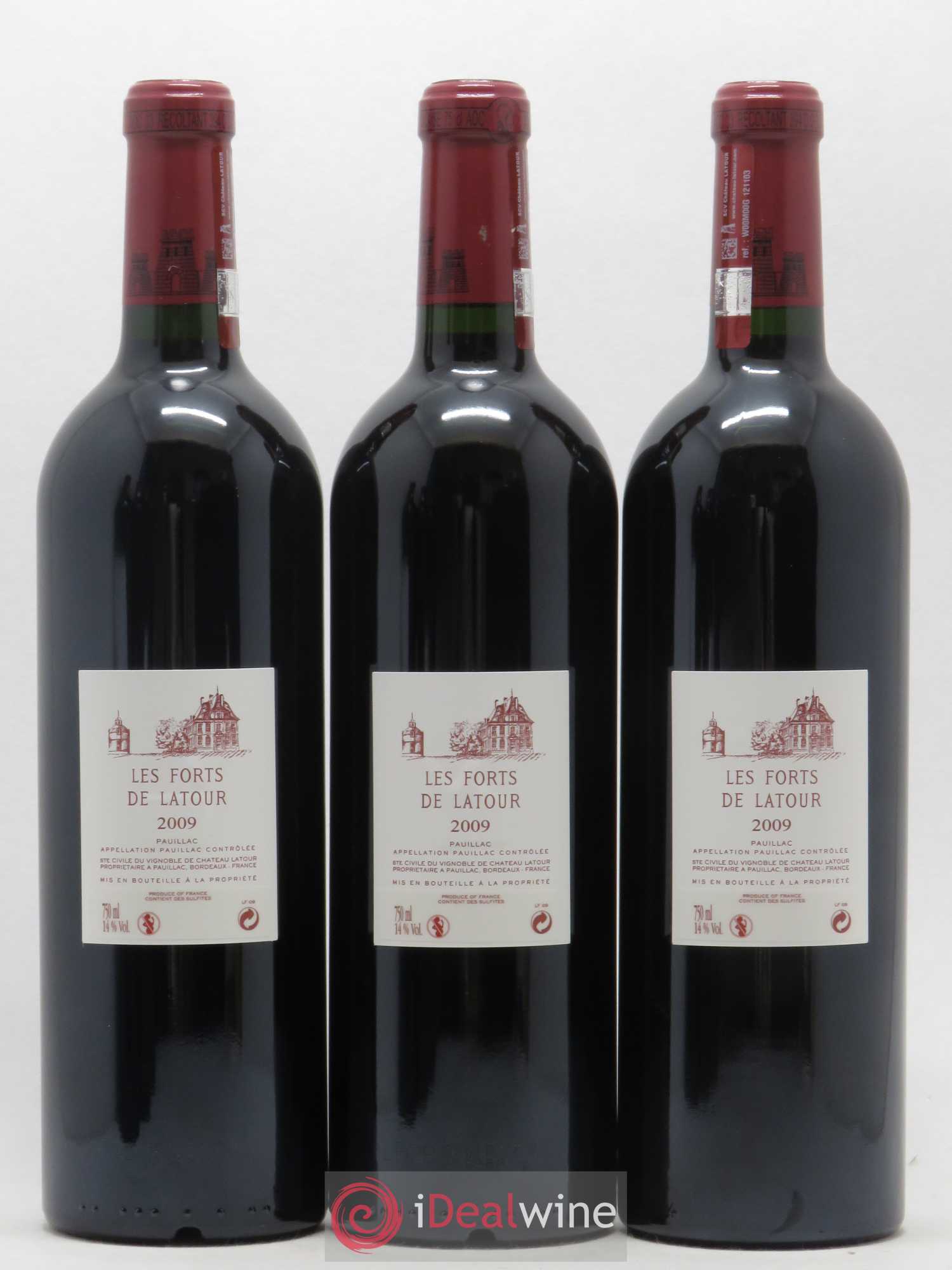 Les Forts de Latour Second Vin 2009 - Lot de 6 bouteilles - 4
