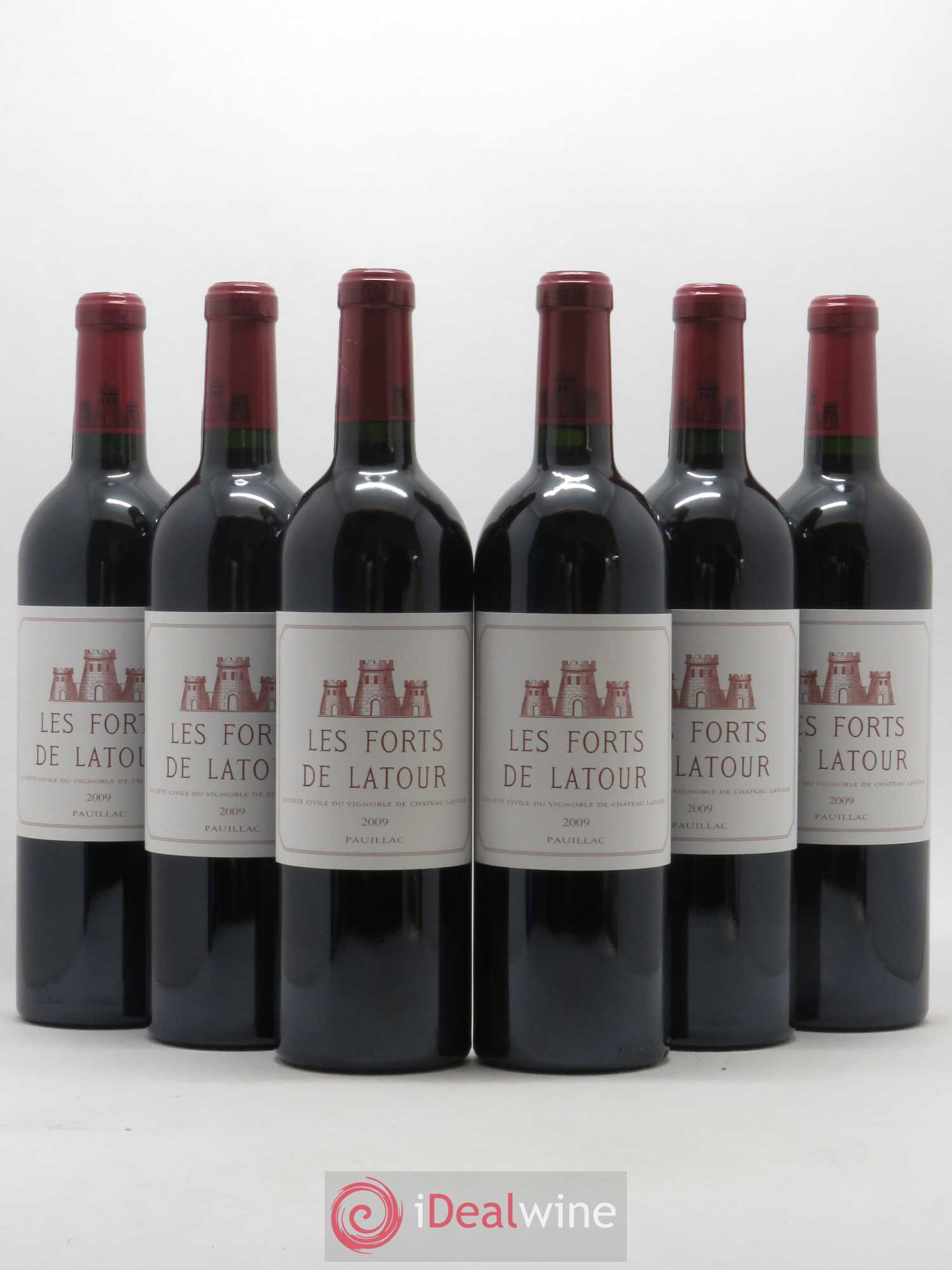 Les Forts de Latour Second Vin 2009 - Lot de 6 bouteilles - 0
