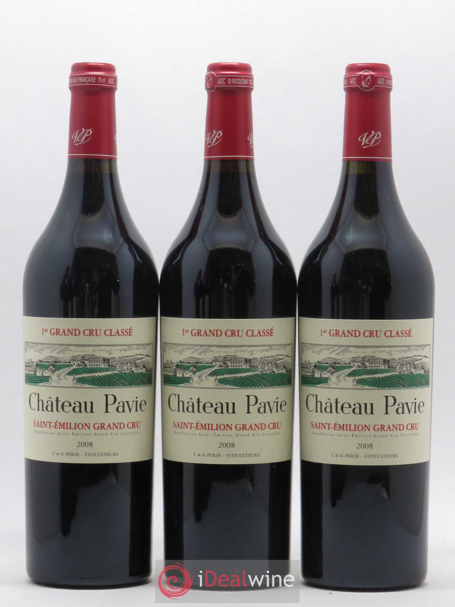 Château Pavie 1er Grand Cru Classé A 2008 - Lot de 6 bouteilles - 3