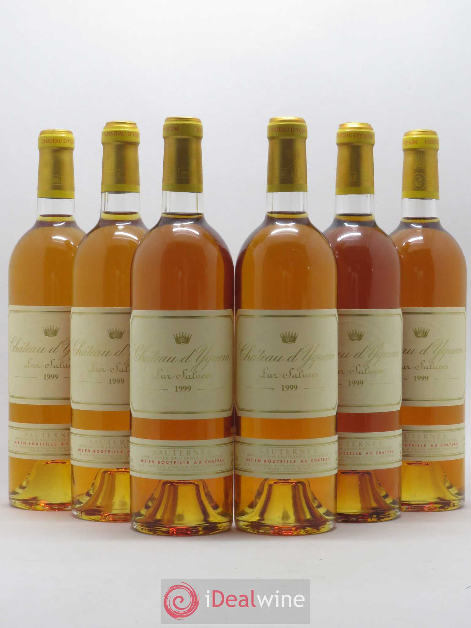 Château d' Yquem 1er Cru Classé Supérieur 1999 - Lotto di 6 bottiglie - 0