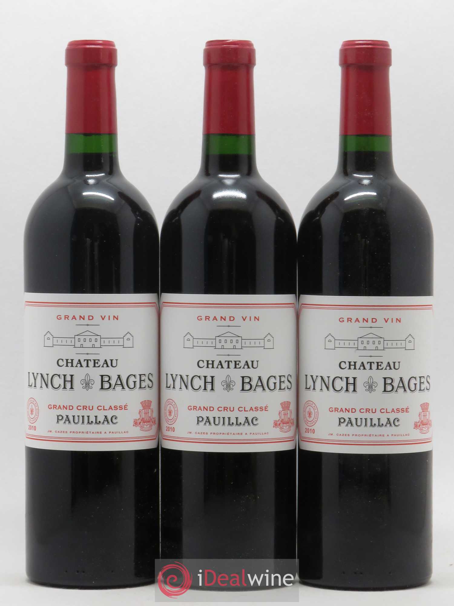 Château Lynch Bages 5ème Grand Cru Classé 2010 - Lot de 6 bouteilles - 1