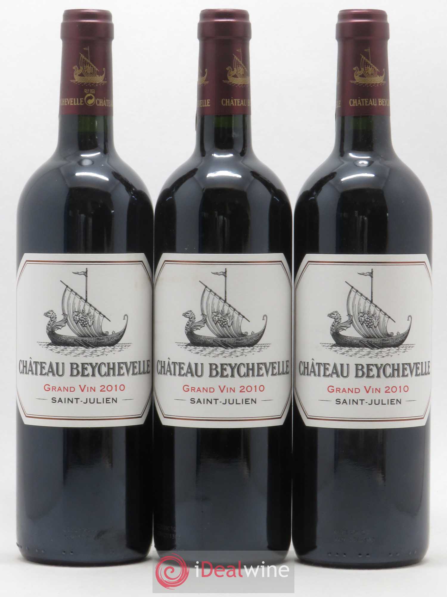 Château Beychevelle 4ème Grand Cru Classé 2010 - Lot de 12 bouteilles - 1