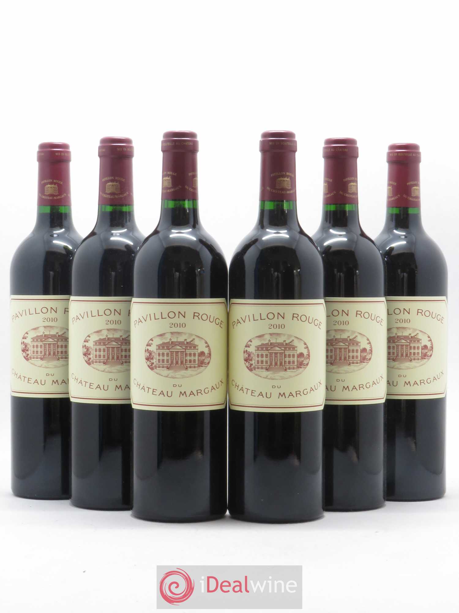 Pavillon Rouge du Château Margaux Second Vin 2010 - Lot de 6 bouteilles - 0