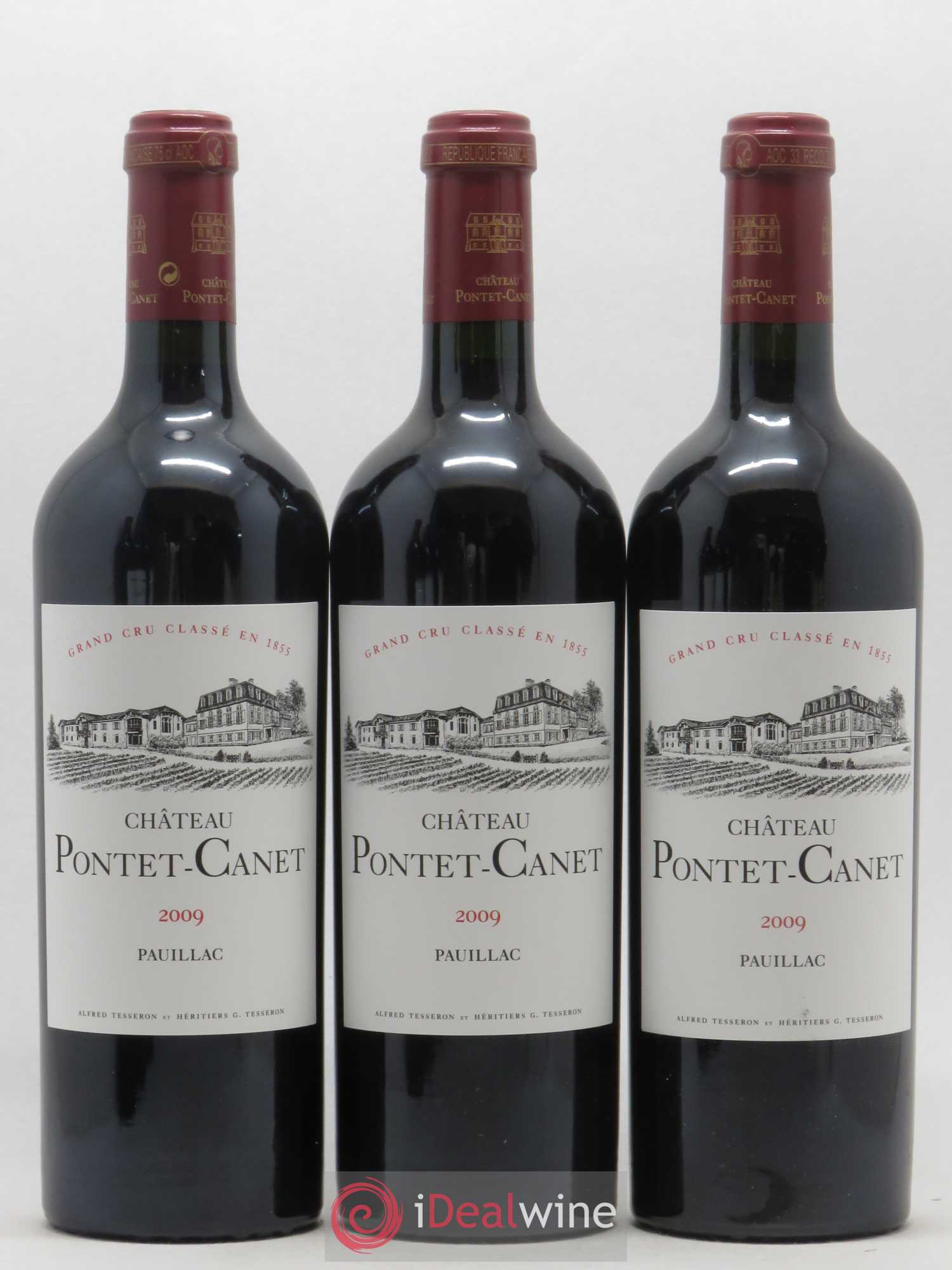 Château Pontet Canet 5ème Grand Cru Classé 2009 - Lot de 12 bouteilles - 7