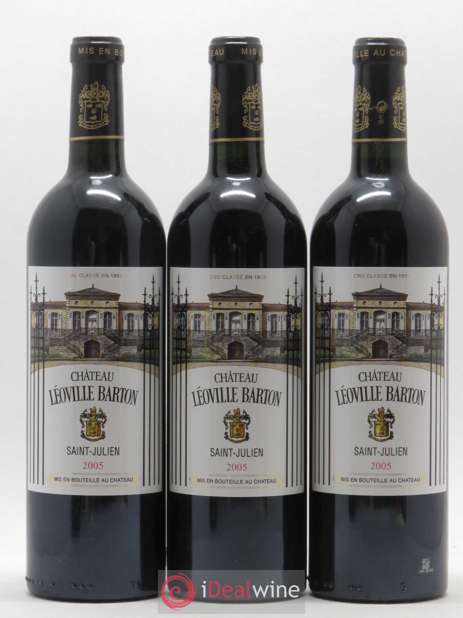 Château Léoville Barton 2ème Grand Cru Classé 2005 - Lot de 12 bouteilles - 3