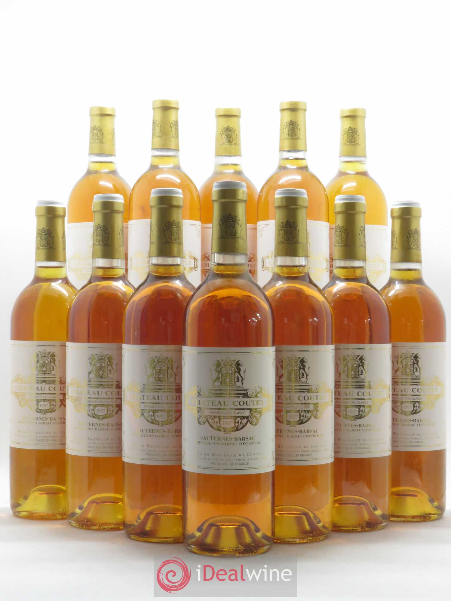 Château Coutet 1er Grand Cru Classé 1997 - Lotto di 12 bottiglie - 0