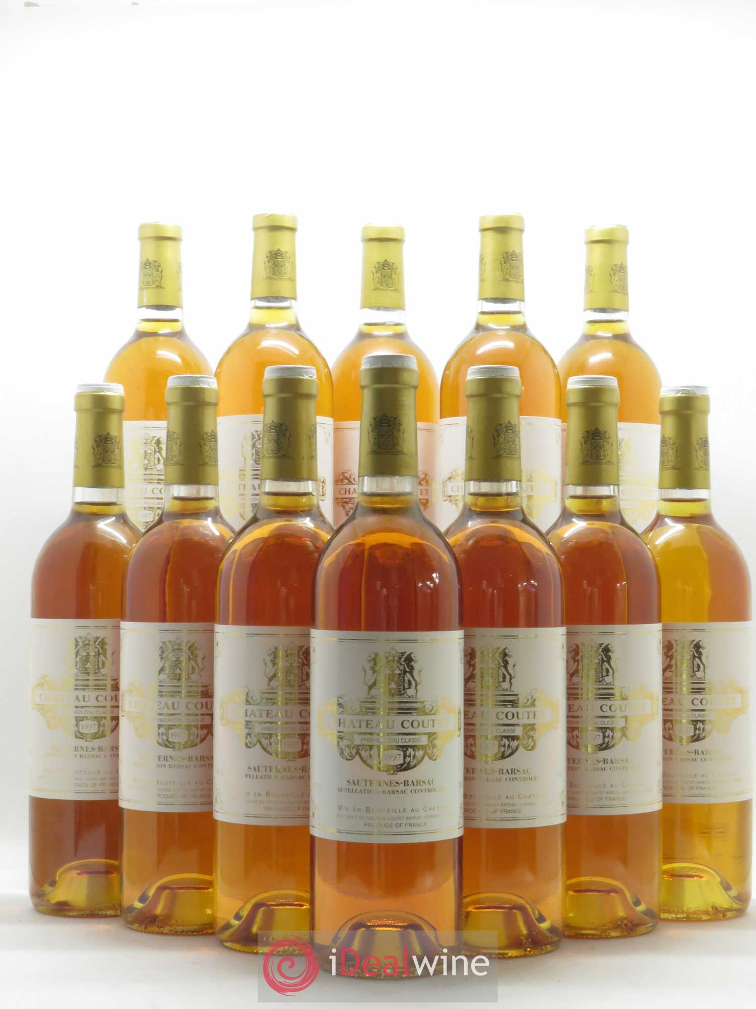 Château Coutet 1er Grand Cru Classé 1997 - Lotto di 12 bottiglie - 0