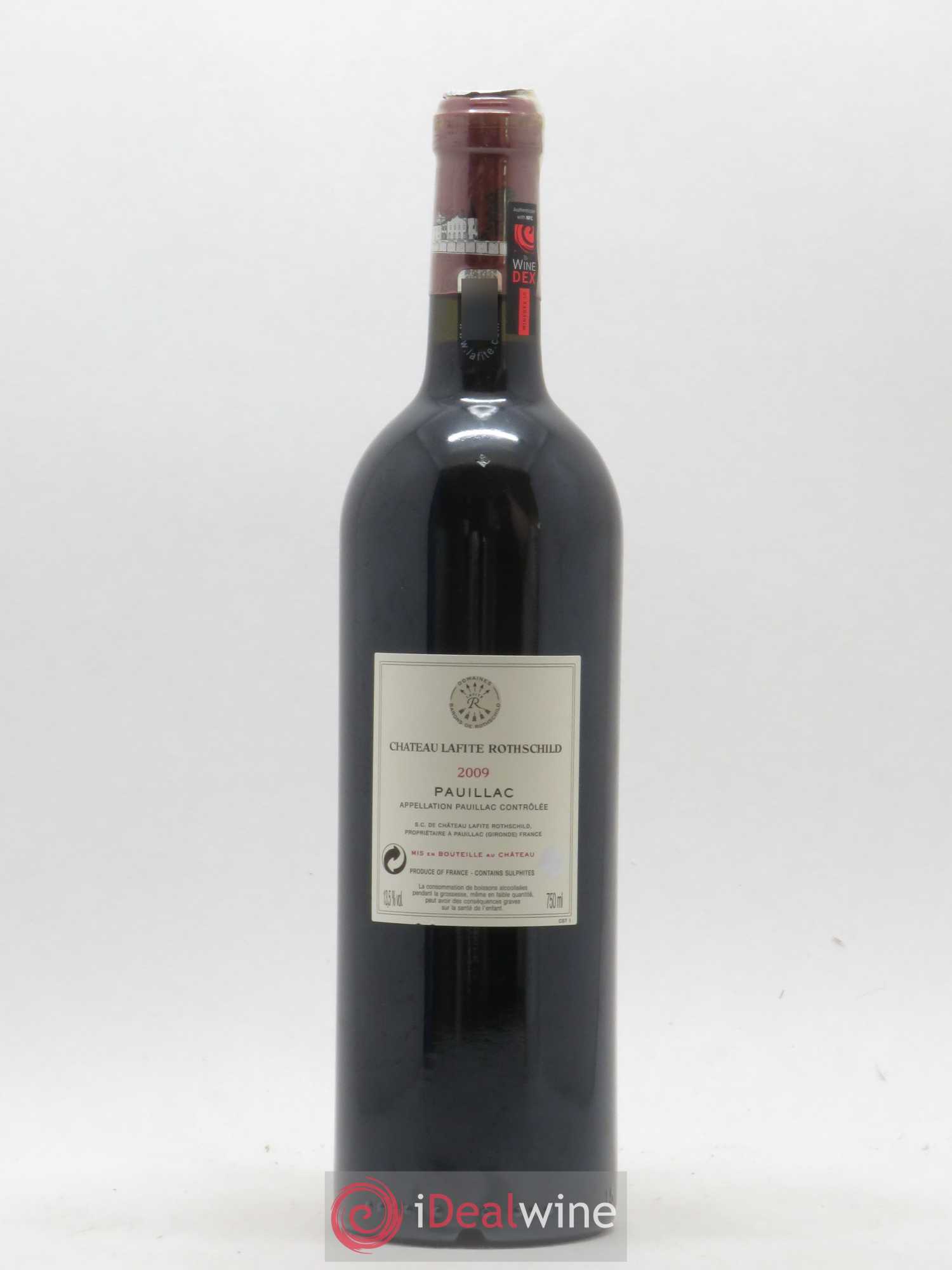 Château Lafite Rothschild 1er Grand Cru Classé 2009 - Lot de 1 bouteille - 1