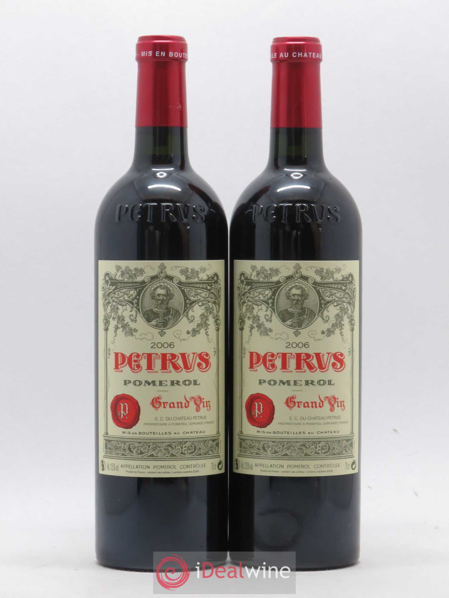 Petrus 2006 - Lot de 2 bouteilles - 0