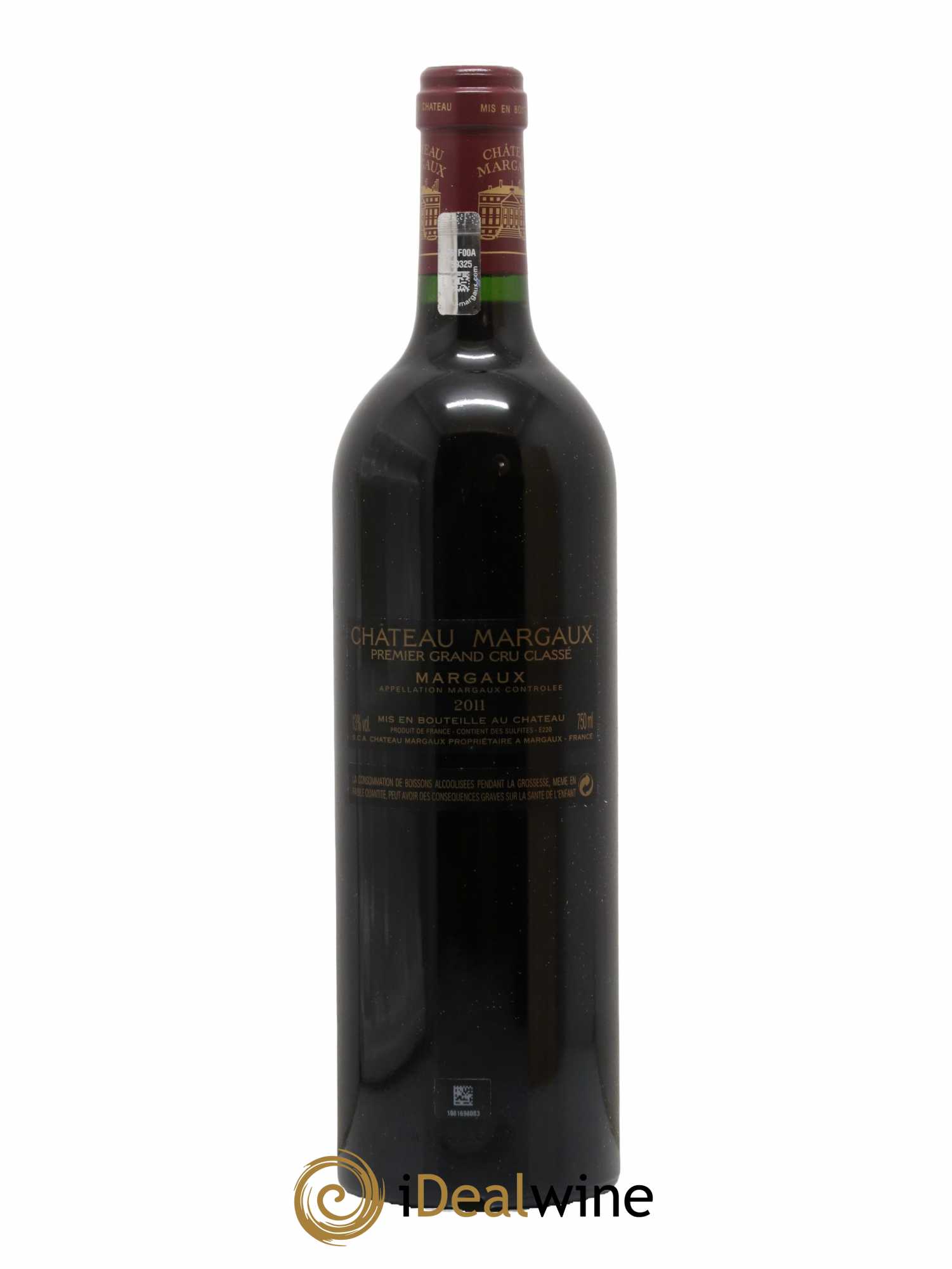 Château Margaux 1er Grand Cru Classé 2011 - Lot de 1 bouteille - 2