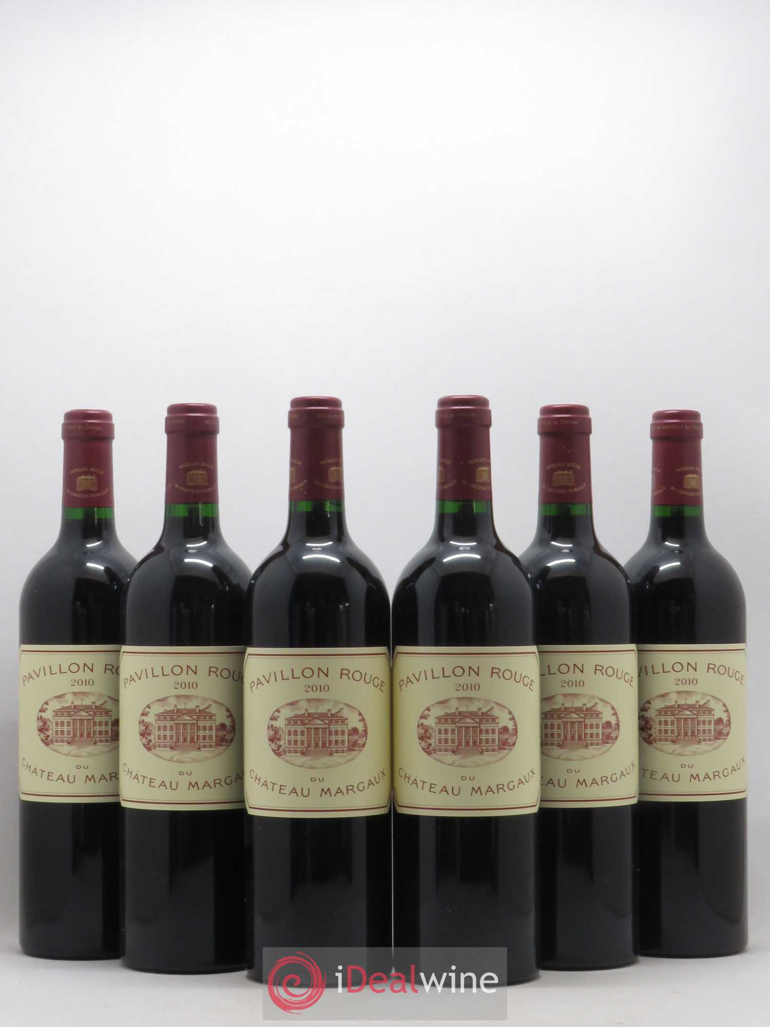 Pavillon Rouge du Château Margaux Second Vin 2010 - Lot de 6 bouteilles - 0