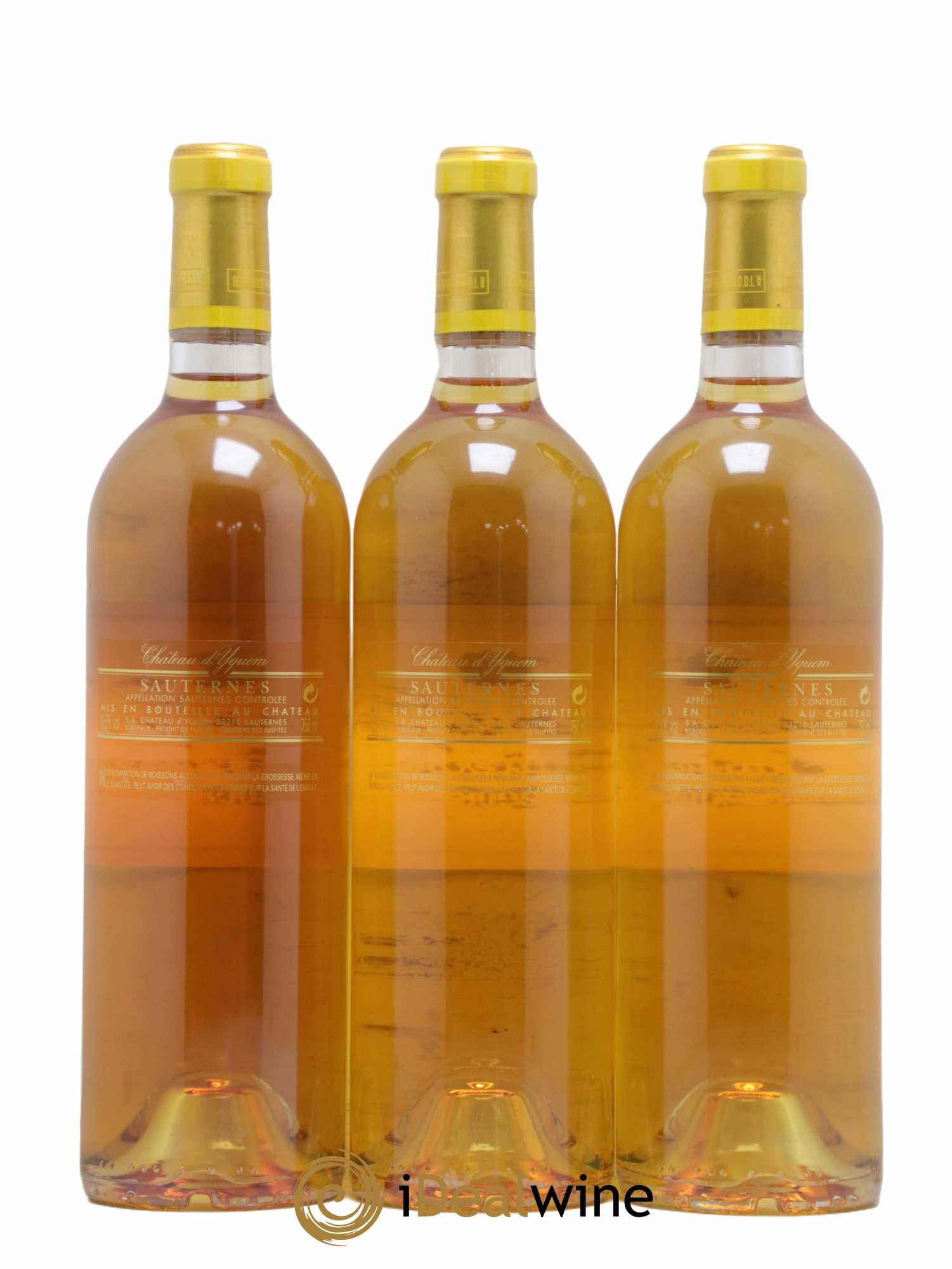Château d' Yquem 1er Cru Classé Supérieur 2008 - Lotto di 3 bottiglie - 1