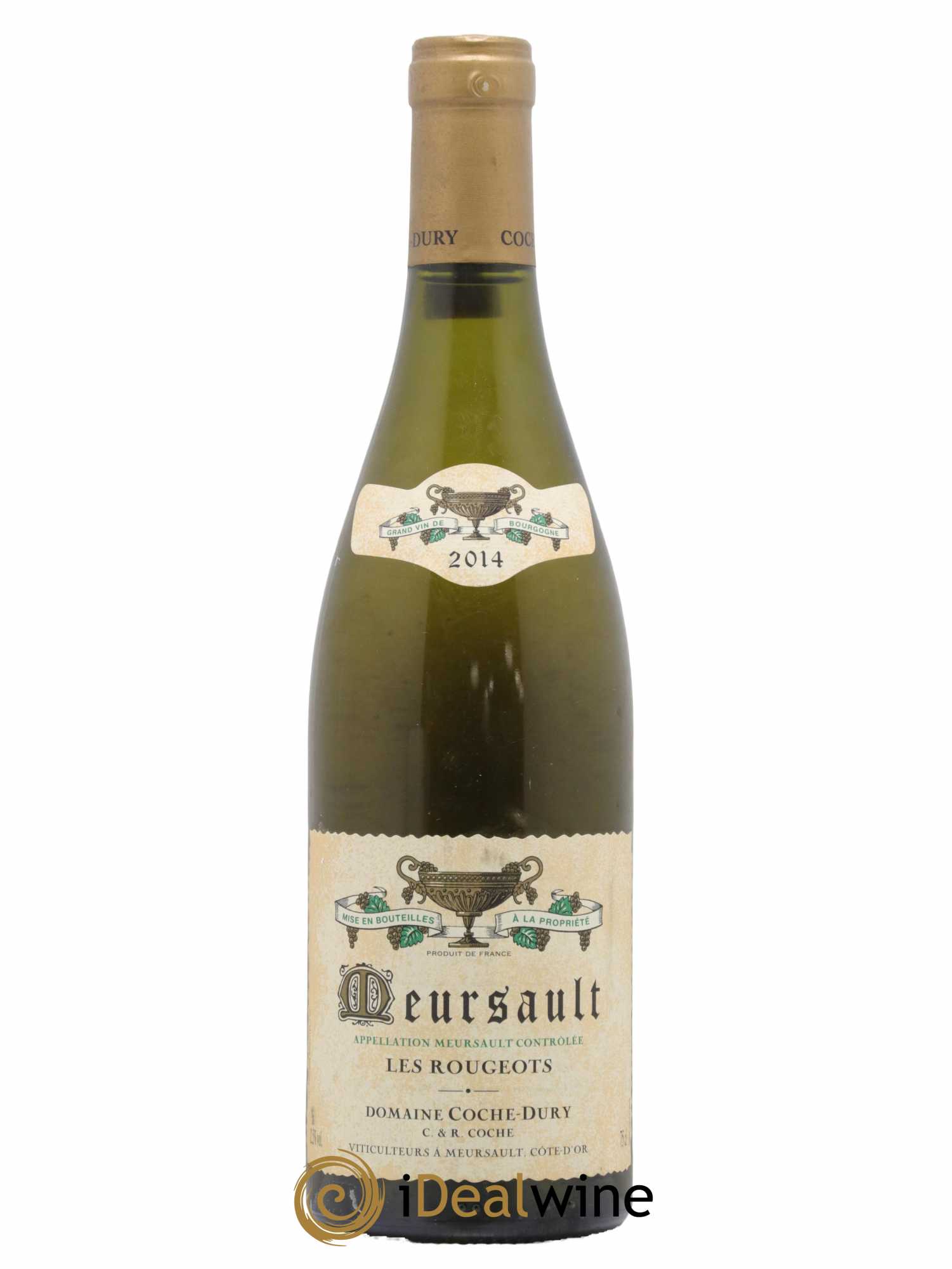 Meursault Les Rougeots Coche Dury (Domaine) 2014 - Lot de 1 bouteille - 0