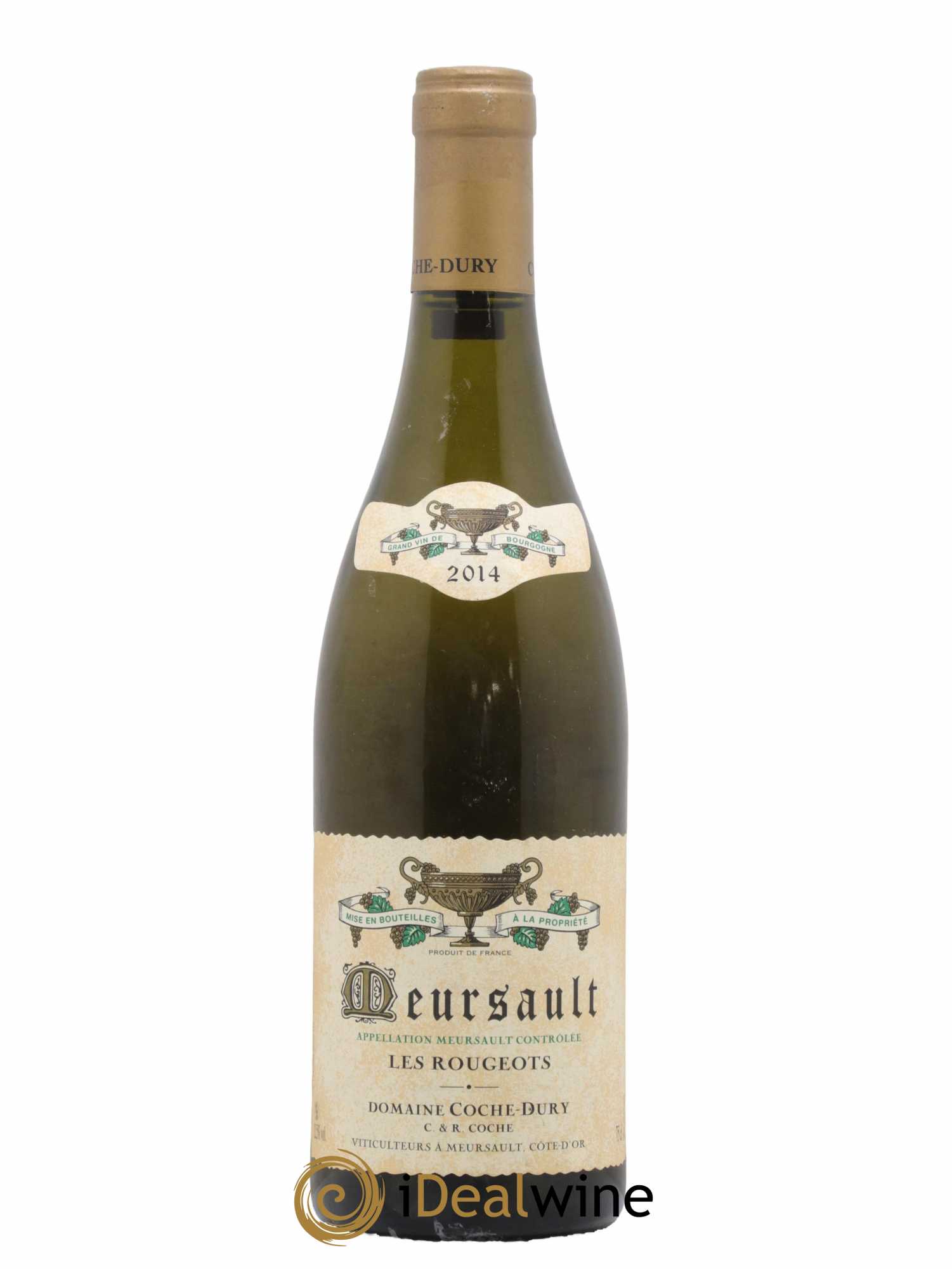 Meursault Les Rougeots Coche Dury (Domaine) 2014 - Lot de 1 bouteille - 0