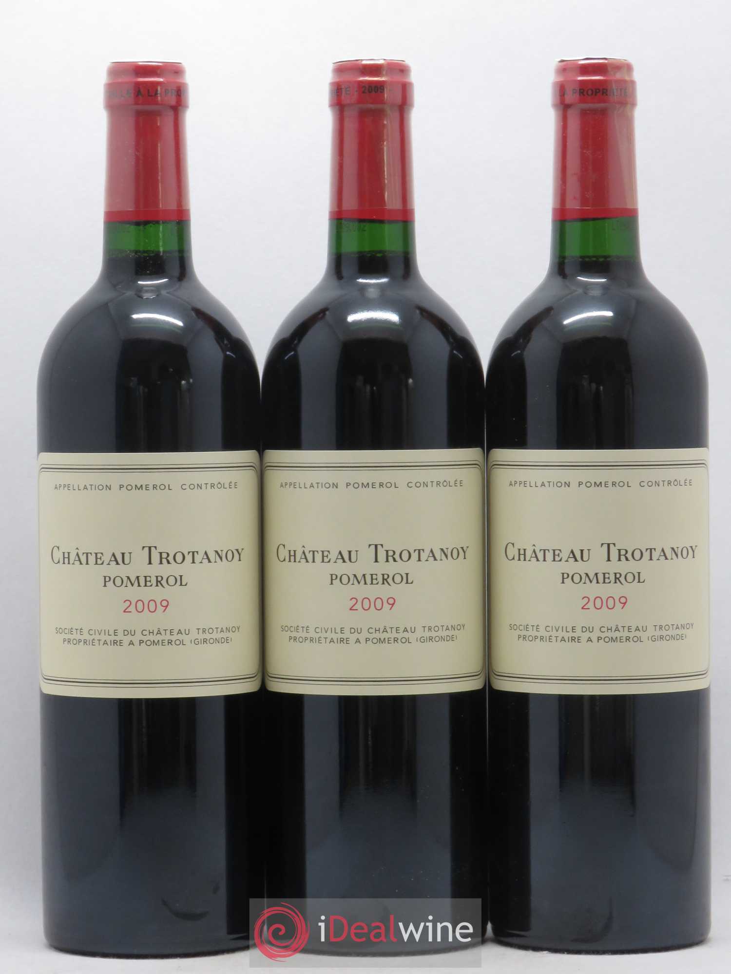Château Trotanoy 2009 - Lot de 3 bouteilles - 0