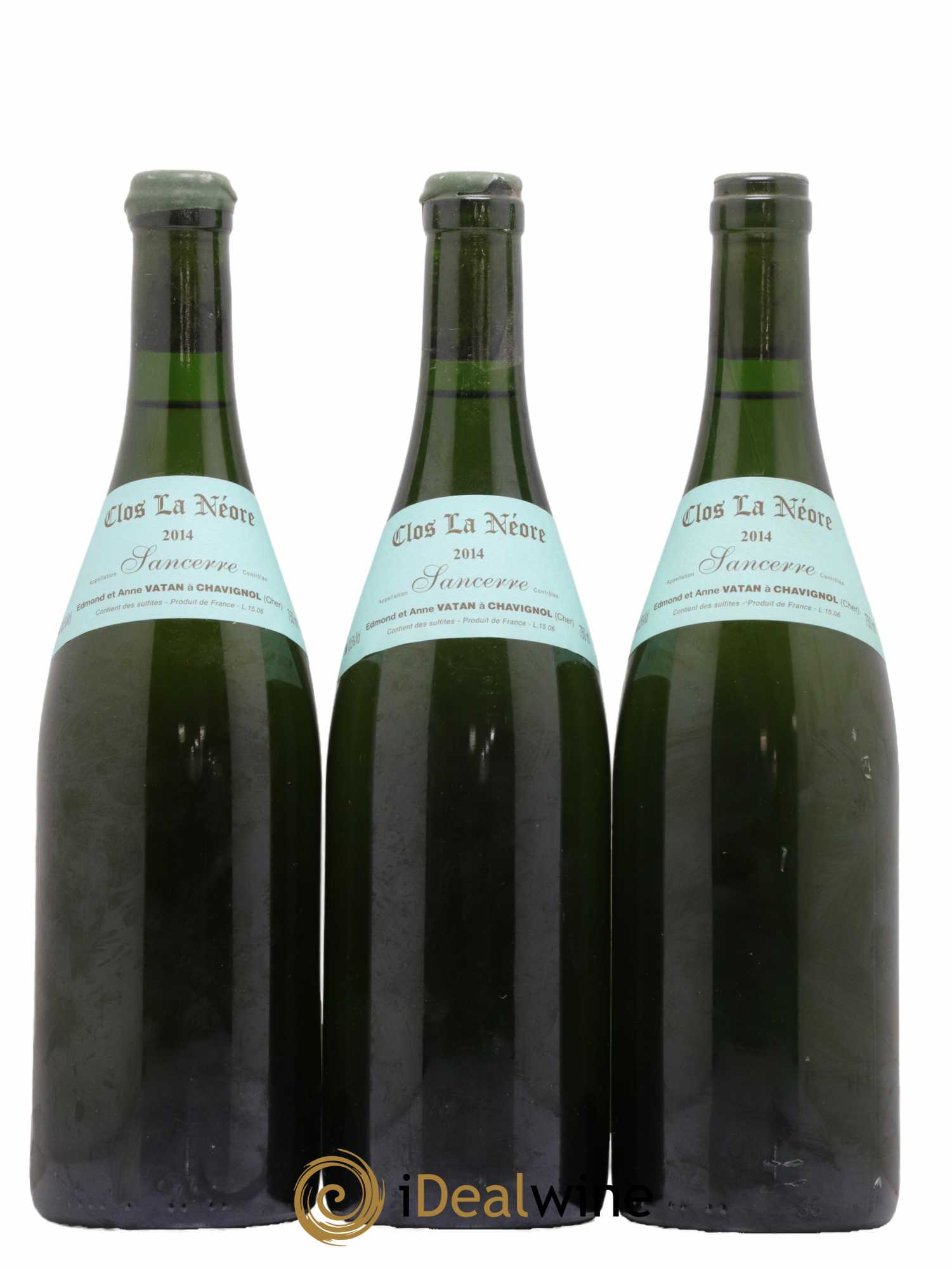 Sancerre Clos la Neore Edmond Vatan 2014 - Lot de 3 bouteilles - 0