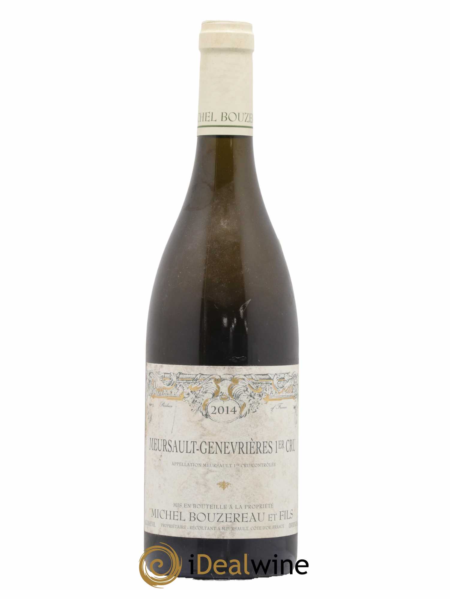 Meursault 1er Cru Les Genevrières Michel Bouzereau et Fils (Domaine) 2014 - Lot de 1 bouteille - 0