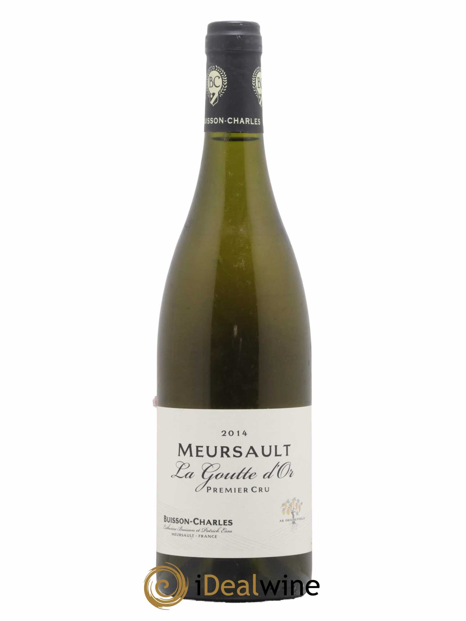 Meursault 1er Cru Goutte d'Or Buisson-Charles (Domaine) 2014 - Lot de 1 bouteille - 0