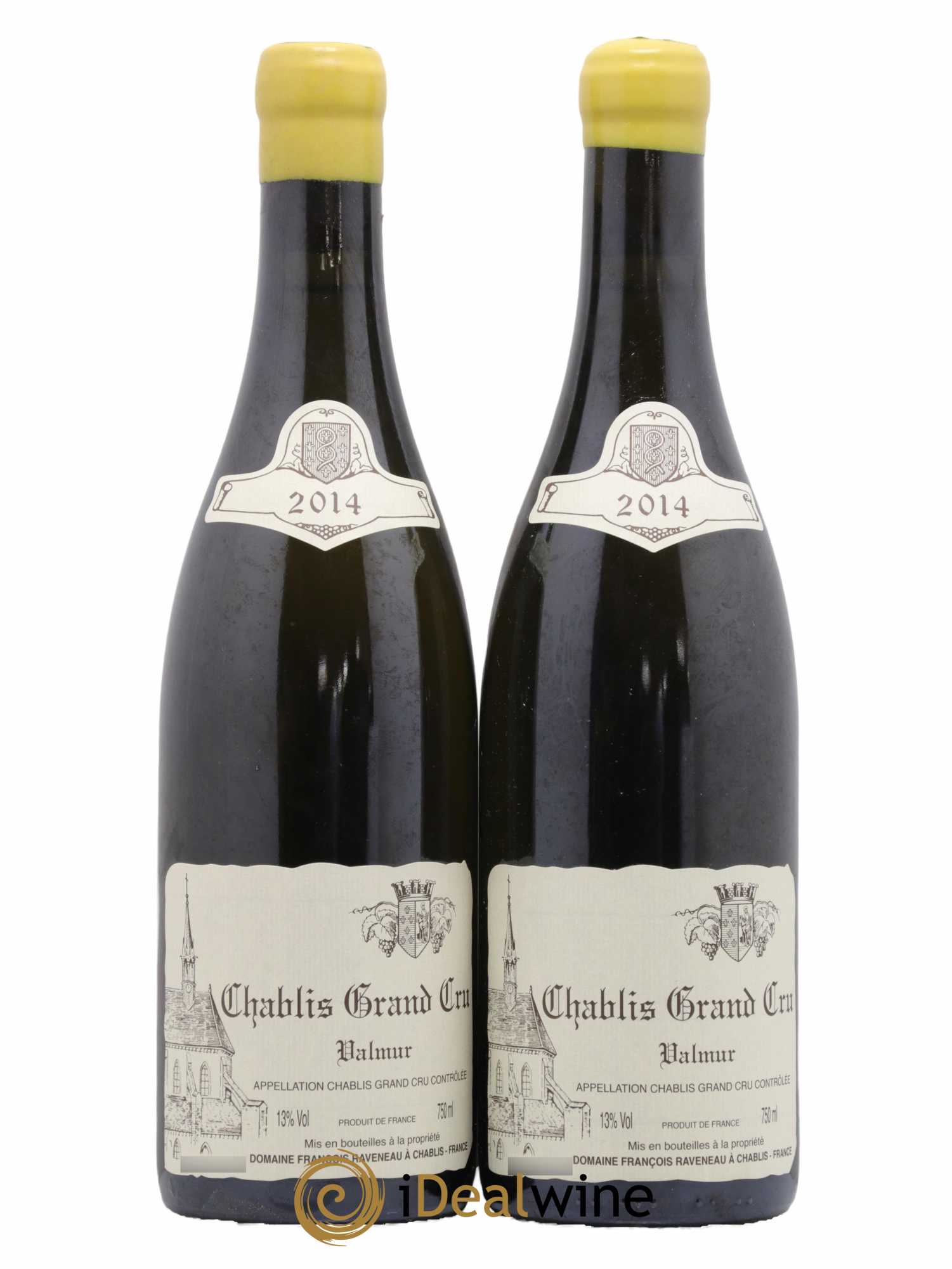 Chablis Grand Cru Valmur Raveneau (Domaine) 2014 - Lot de 2 bouteilles - 0