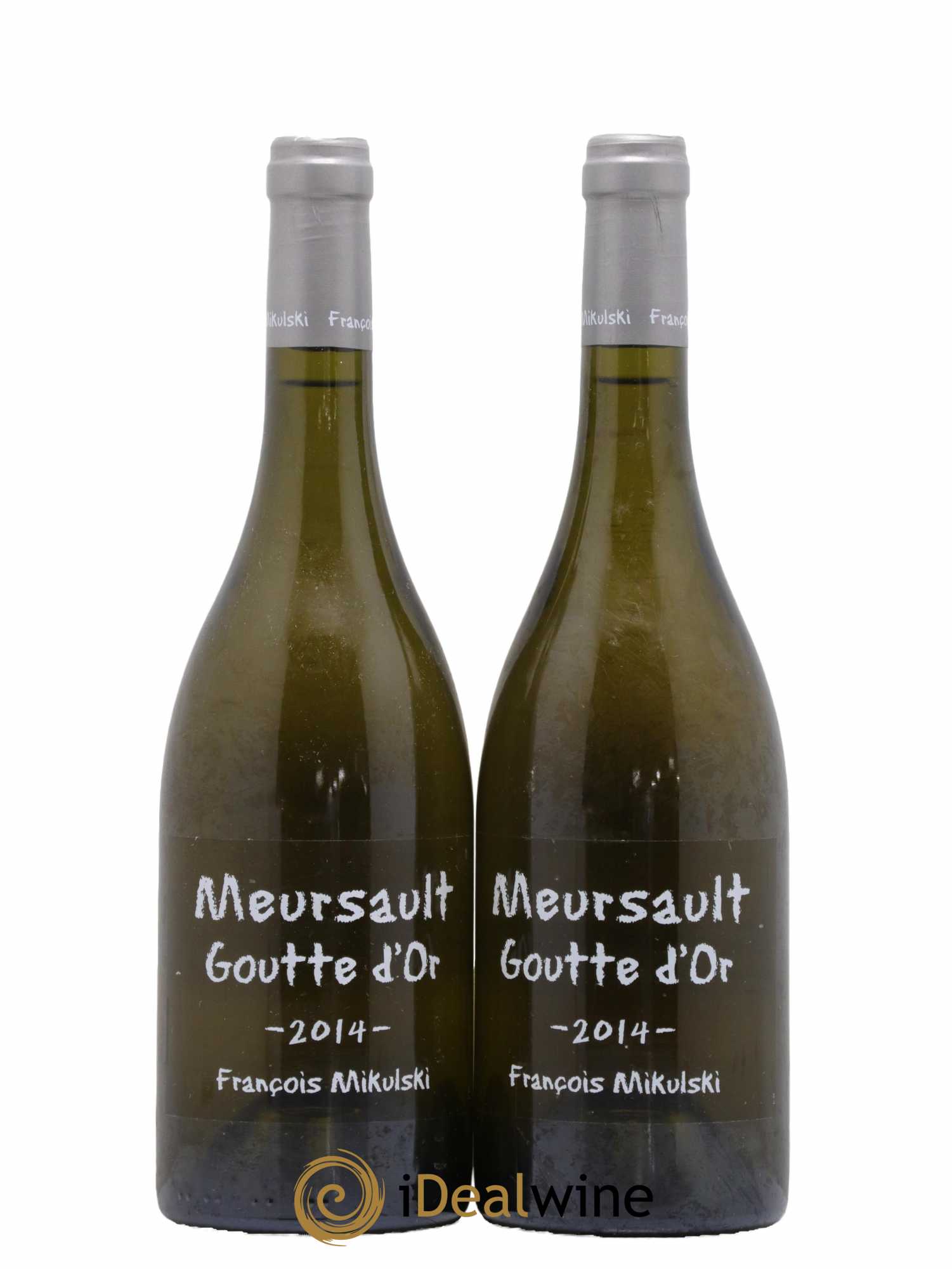 Meursault 1er Cru Goutte d'Or François Mikulski 2014 - Lot de 2 bouteilles - 0
