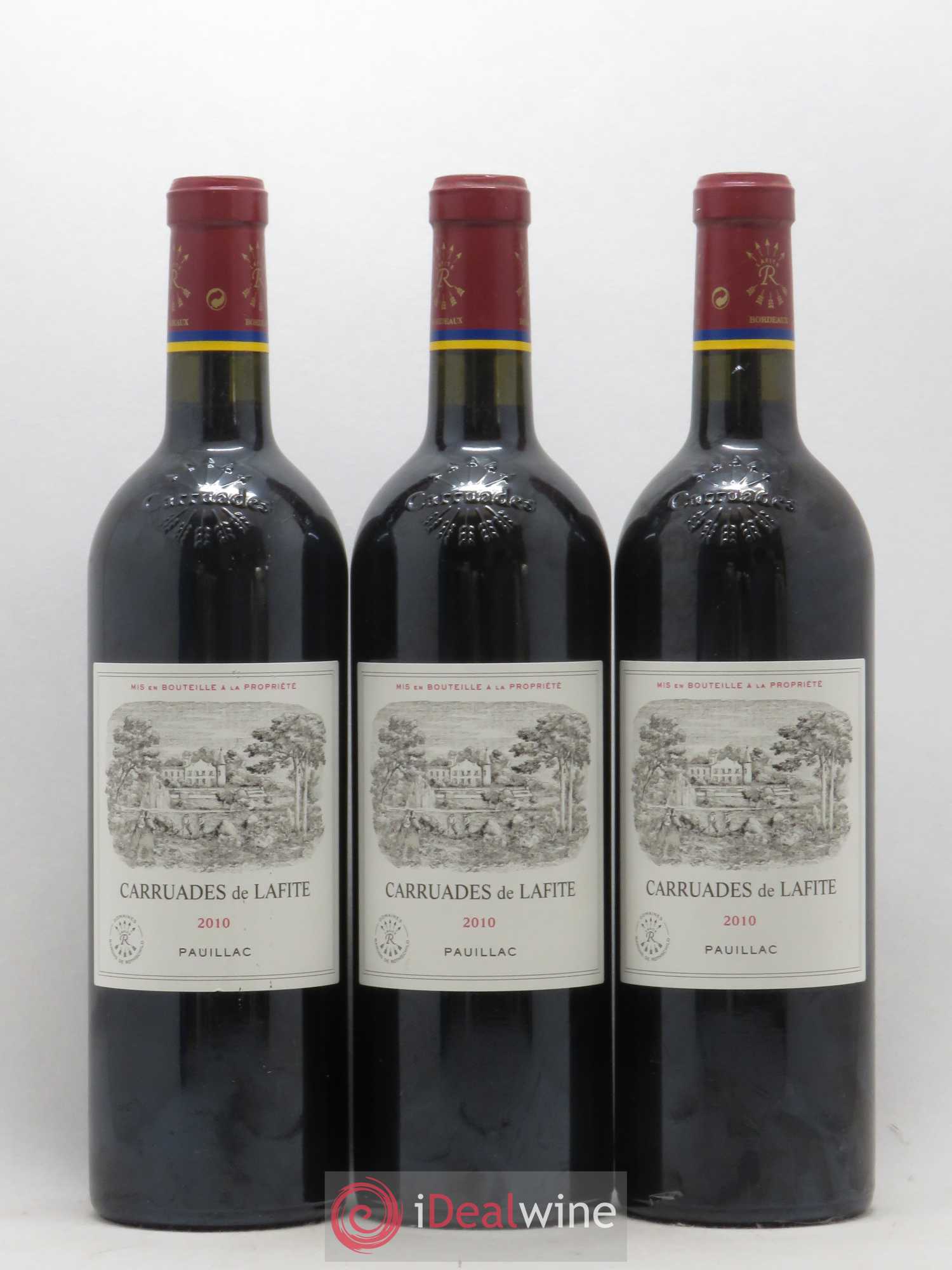 Carruades de Lafite Rothschild Second Vin 2010 - Lot de 6 bouteilles - 1