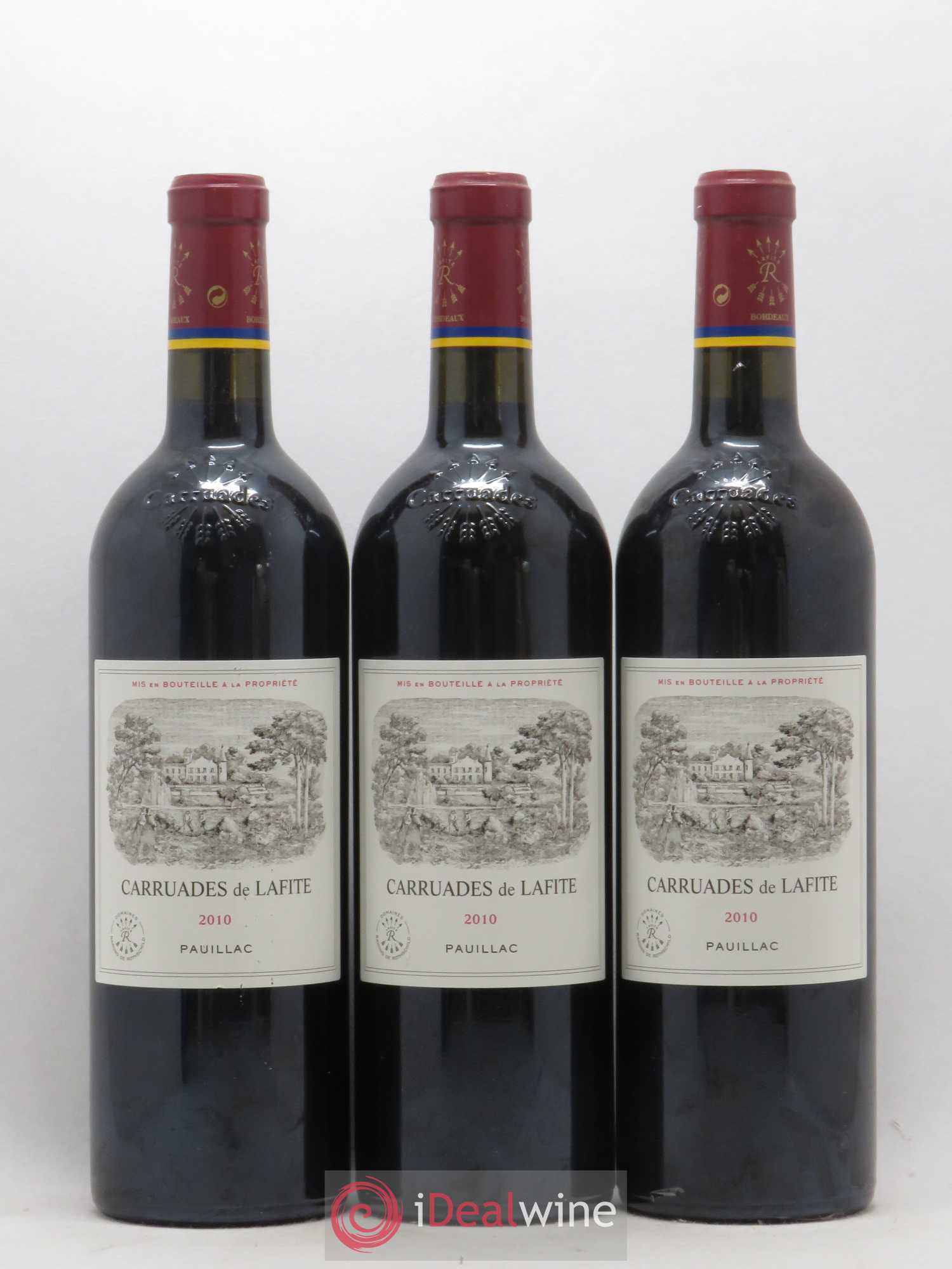 Carruades de Lafite Rothschild Second Vin 2010 - Lot de 6 bouteilles - 2