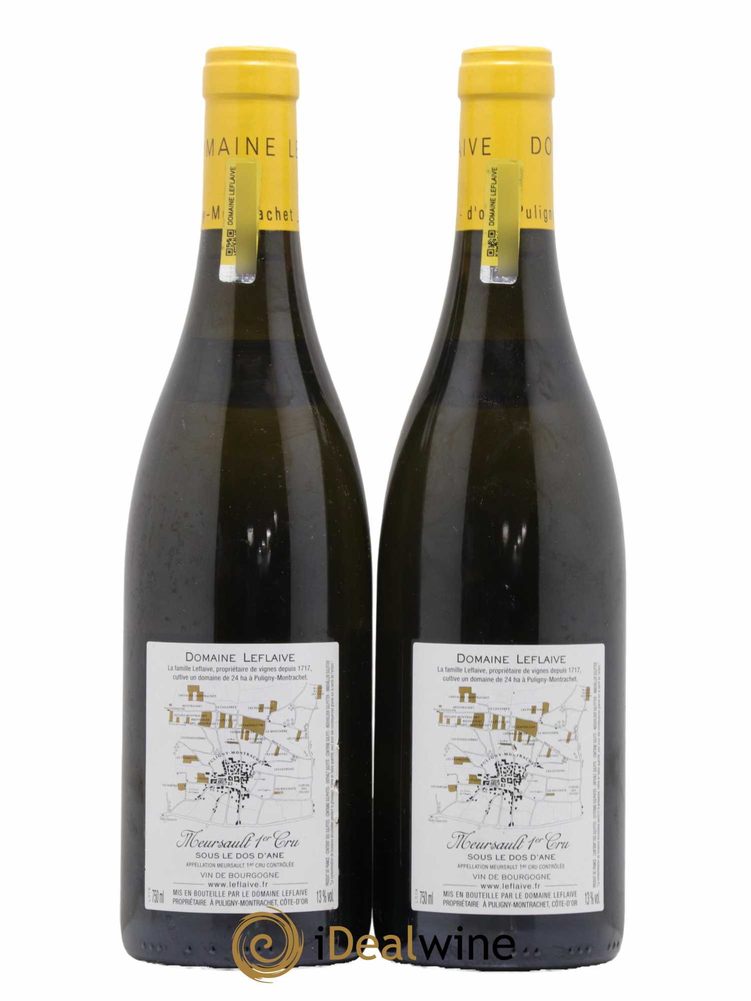 Meursault 1er Cru Sous le Dos d'Ane Leflaive (Domaine) 2014 - Lot de 2 bouteilles - 1