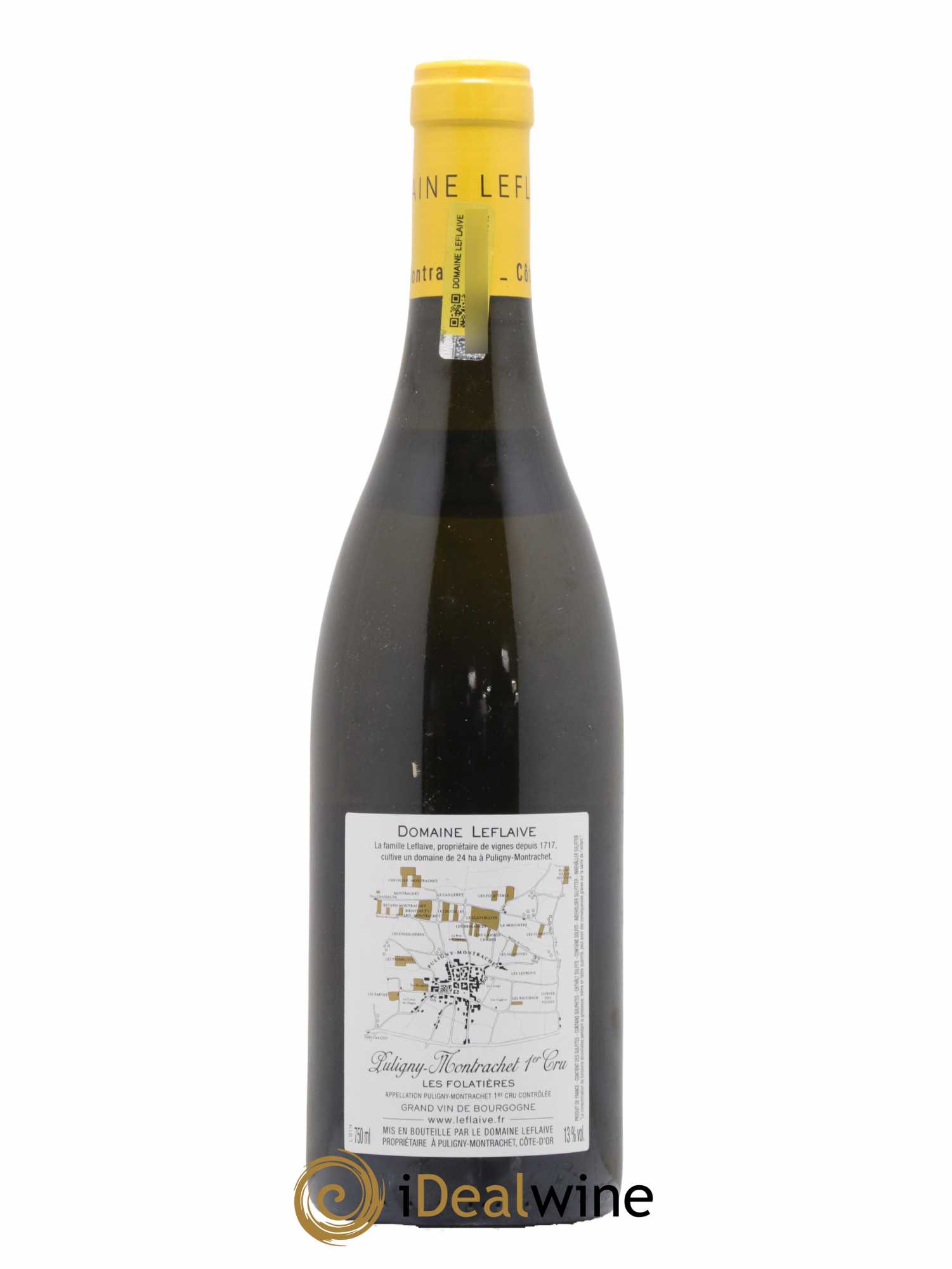 Puligny-Montrachet 1er Cru Les Folatières Leflaive (Domaine) 2014 - Lot de 1 bouteille - 1