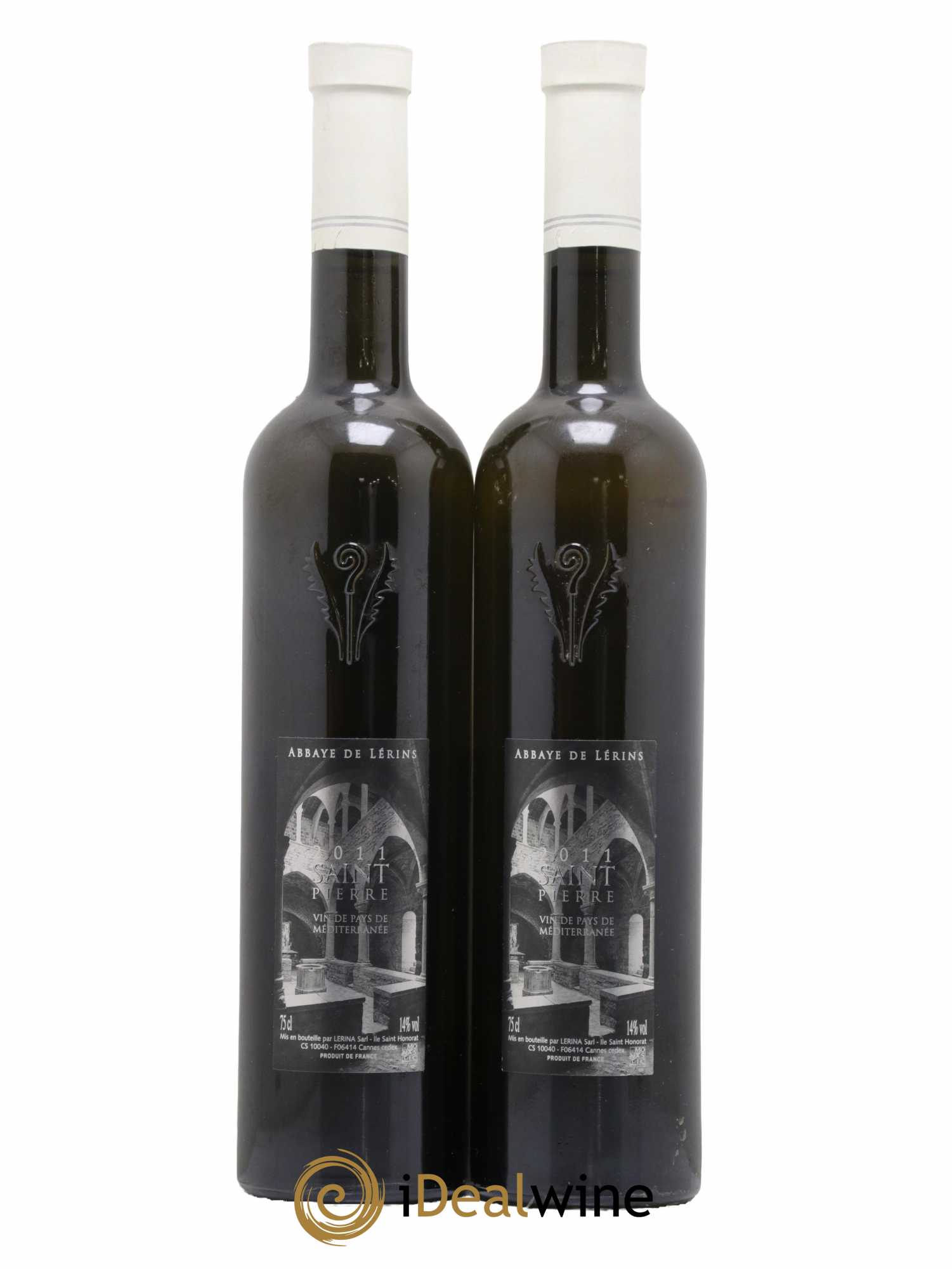Méditerranée Abbaye de Lérins Cuvée Saint-Pierre Lérina SARL 2011 - Lot de 2 bouteilles - 0
