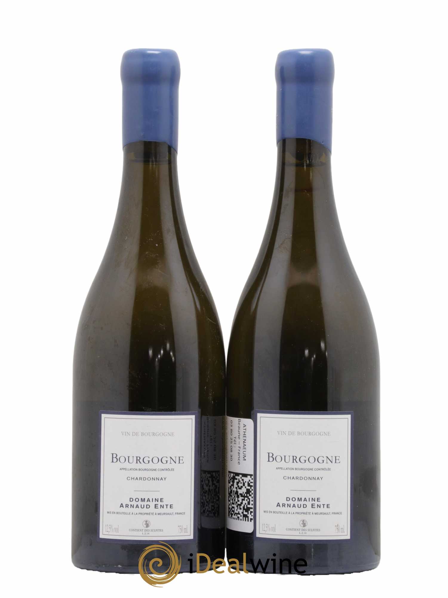 Bourgogne Chardonnay Arnaud Ente 2014 - Lot de 2 bouteilles - 1